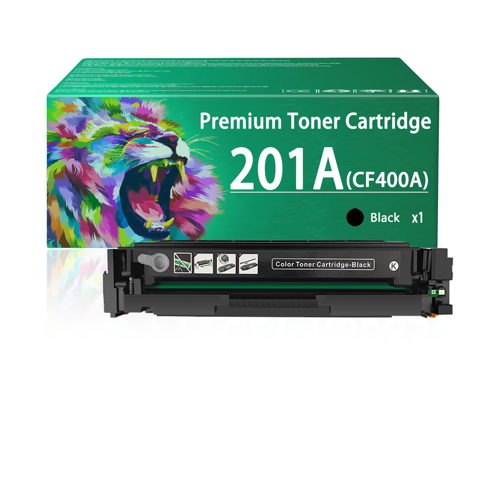 For HP 201A CF400A CF401A CF403A CF402A Toner Cartridge Work for HP Color LaserJet Pro M252dw M252dn M252n MFP M277n M277dw M277c Printers