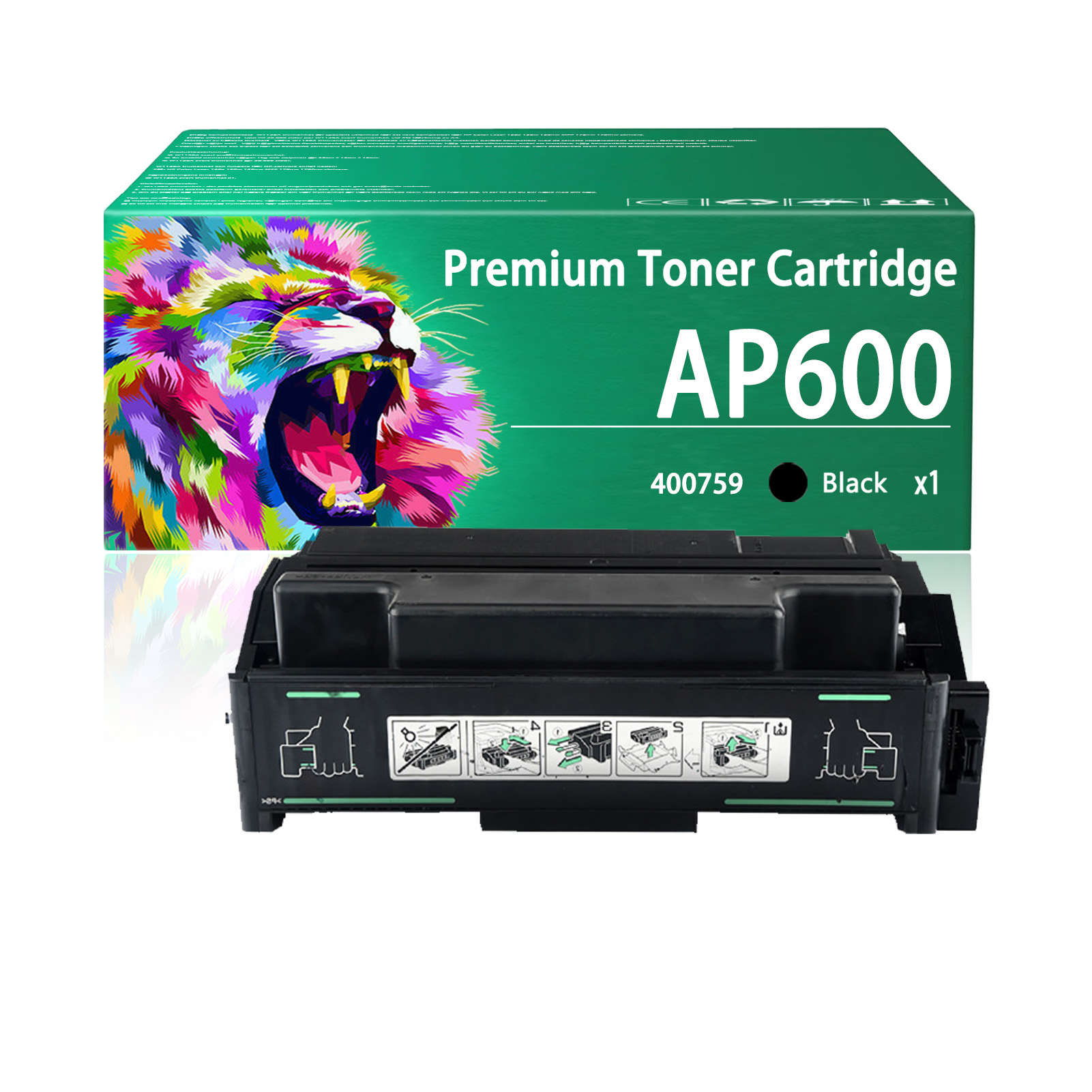 For Ricoh AP600 400759 Type 115 Toner Cartridges Work For Ricoh AP600N AP610N AP2600 AP2600N AP2610 AP2610N Printers