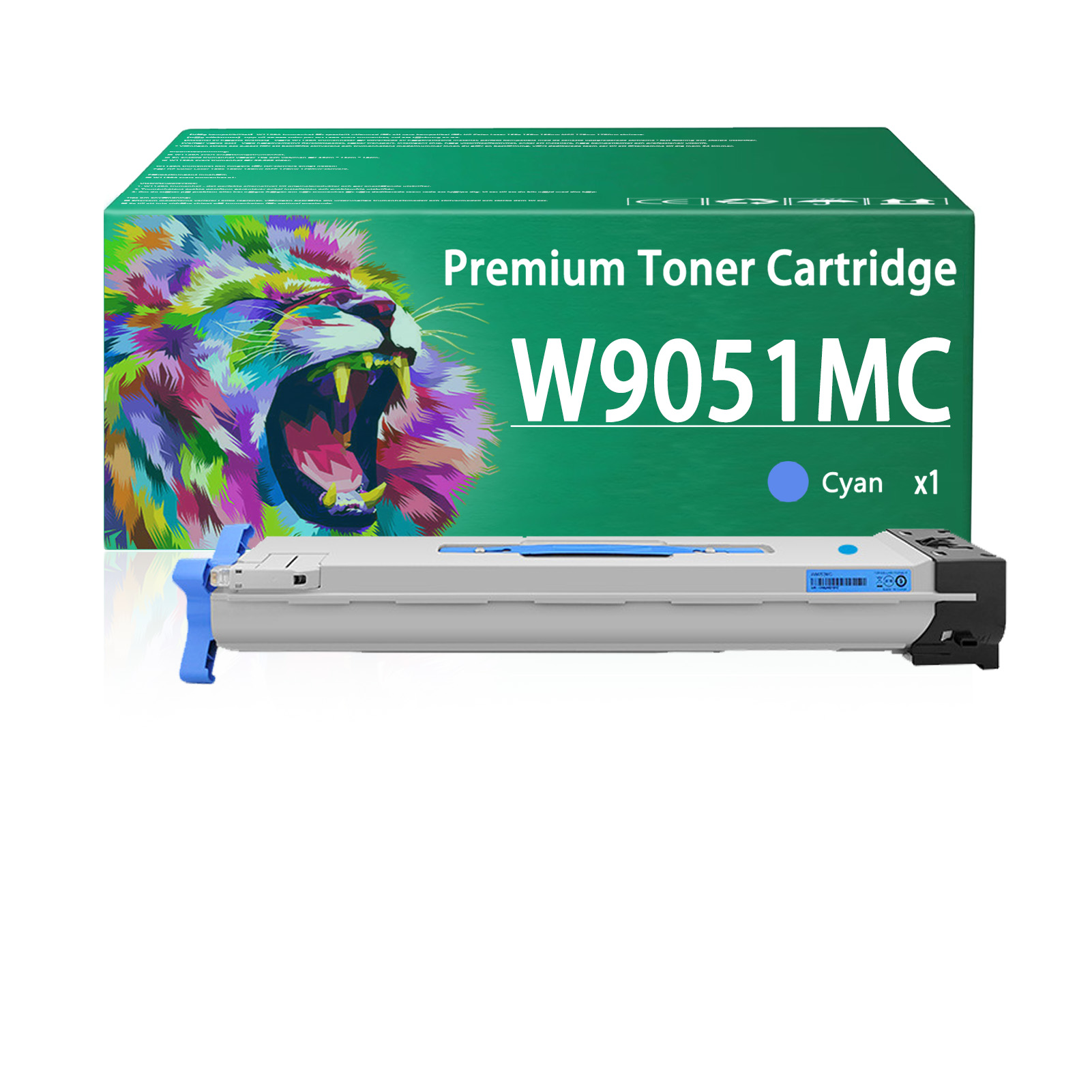 For HP W9050MC W9051MC W9053MC W9052MC Toner Cartridge Work for HP Color LaserJet Managed MFP E87640z E87650z E87660z Printers