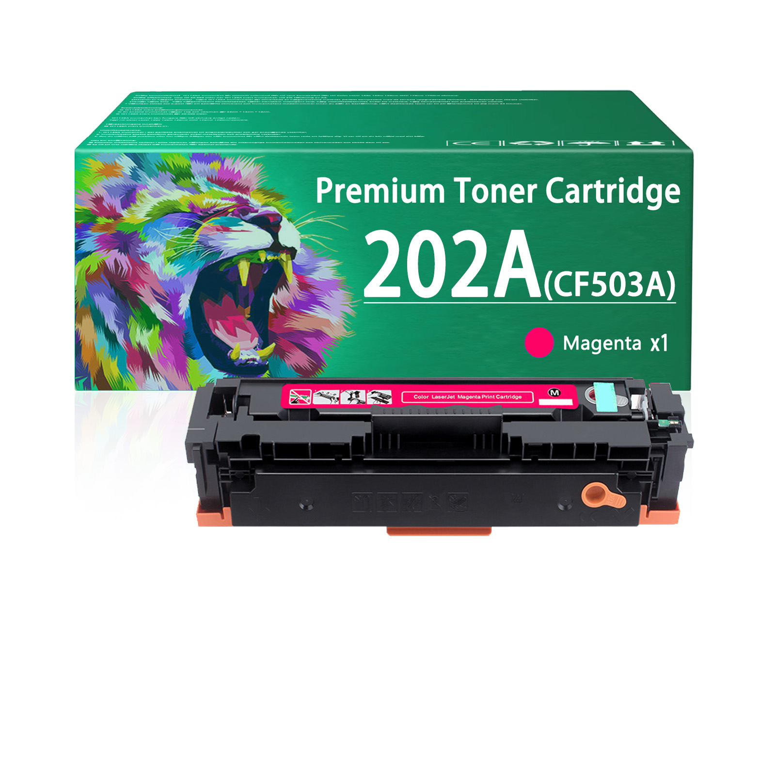 For HP 202A CF500A CF501A CF503A CF502A Toner Cartridge Work for HP Color LaserJet Pro M254dw M254dn M254nw MFP M280nw M281dw M281cdw M281fdn M281fdw Printers