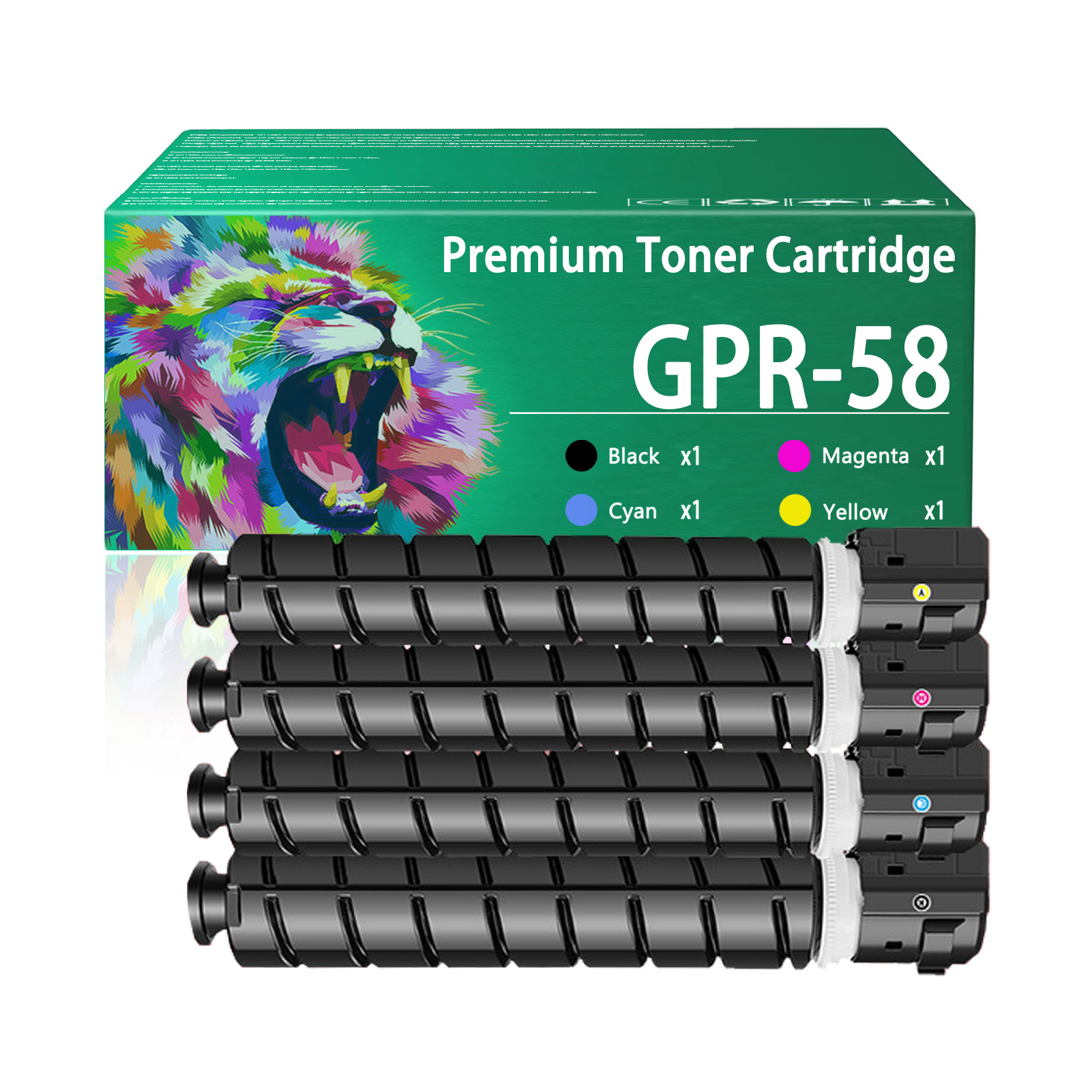 For Canon GPR58 GPR-58 Toner Cartridge Work for Canon imageRunner C256iF C356iF C257iF C357iF Printers