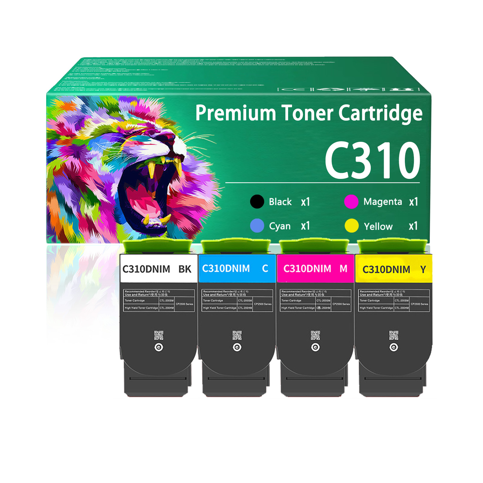 For C310 006R04356 006R04357 006R04358 006R04359 Toner Cartridge Work For Xerox C310 C310DNI C310DNIM C315 C315DNI Printers