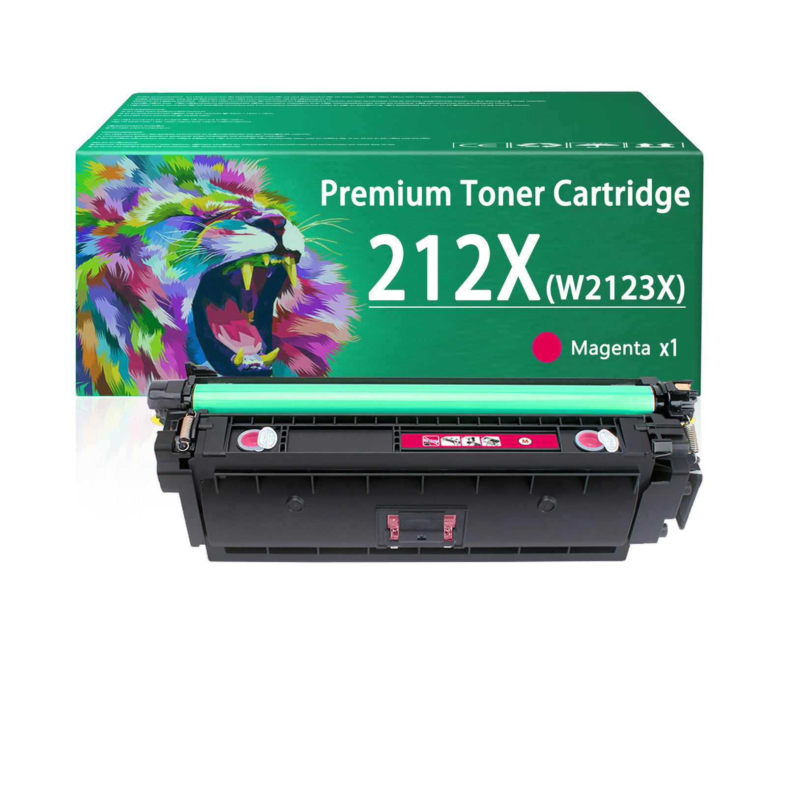 For HP 212X W2120X W2121X W2123X W2122X Toner Cartridge Work for HP Color LaserJet Enterprise M555dn M554dn M555x MFP M578f M578dn Enterprise Flow MFP M578c M578z Printers