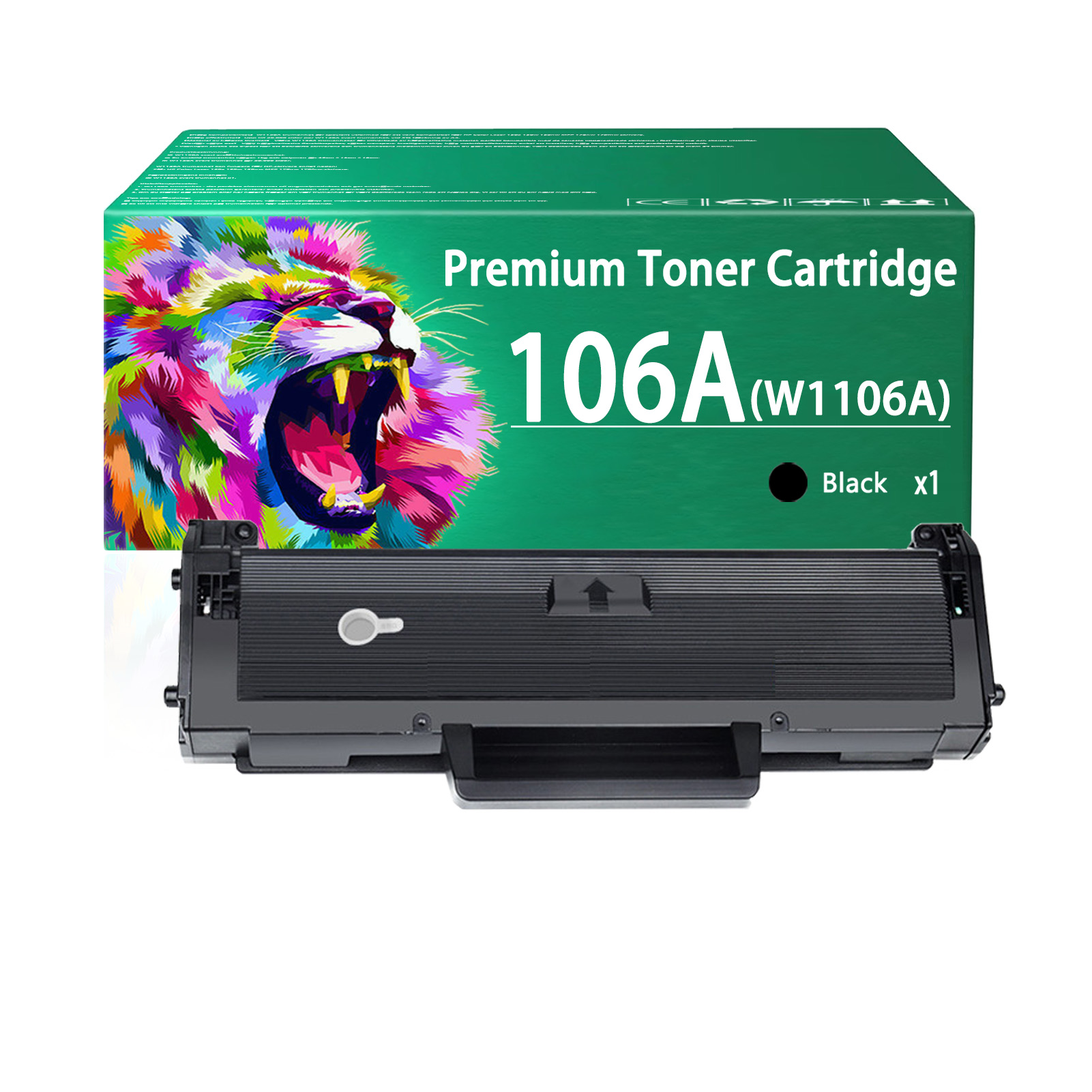 For HP 106A W1106A Toner Cartridges Work For HP Laser 107 107a 107w MFP 135 135a 135w 137fnw Printers