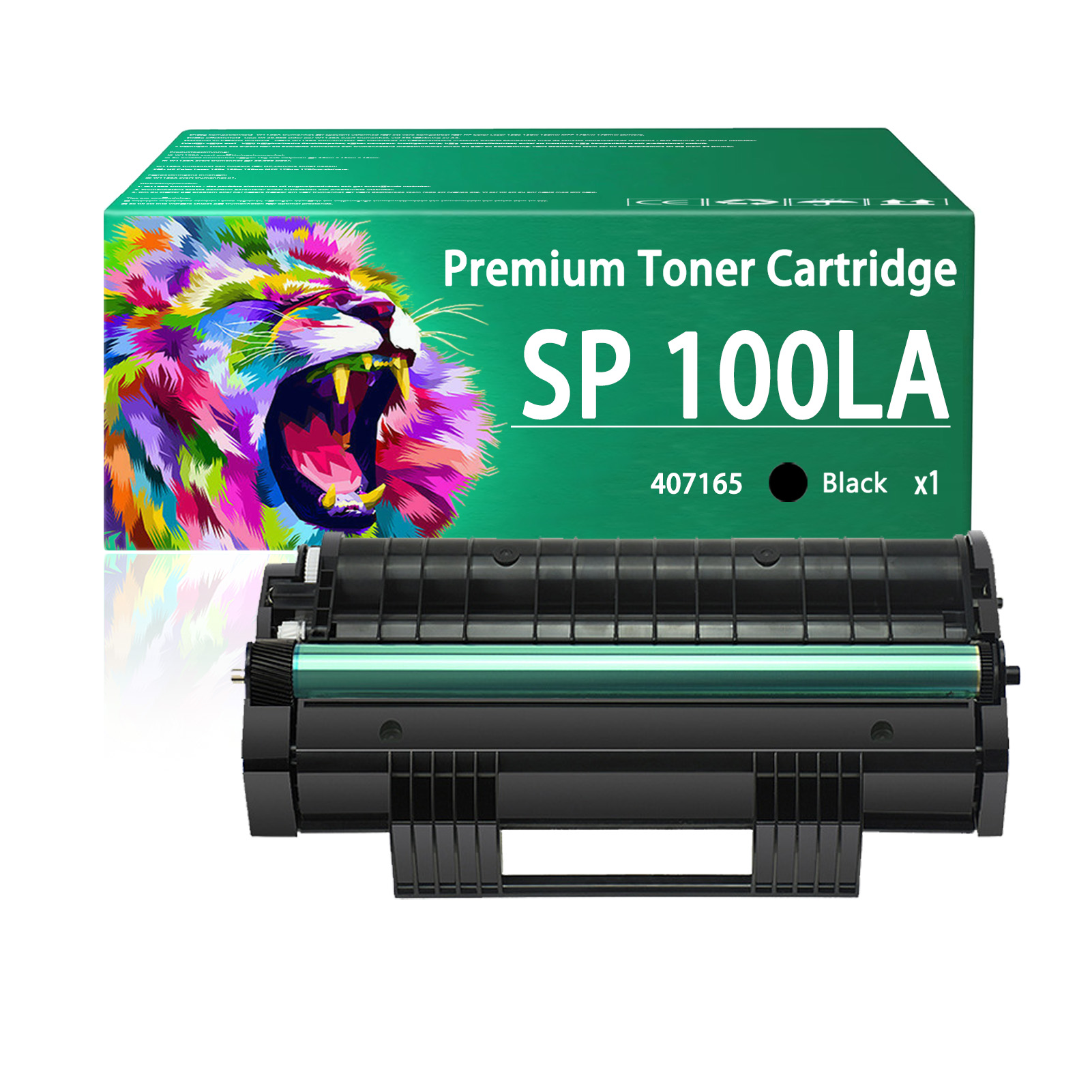 For Ricoh SP 100LA 407165 Toner Cartridges Work For Ricoh Aficio SP 100e SP 100SFe SP 100SUe SP 112 SP 112SU SP 112SF Printers