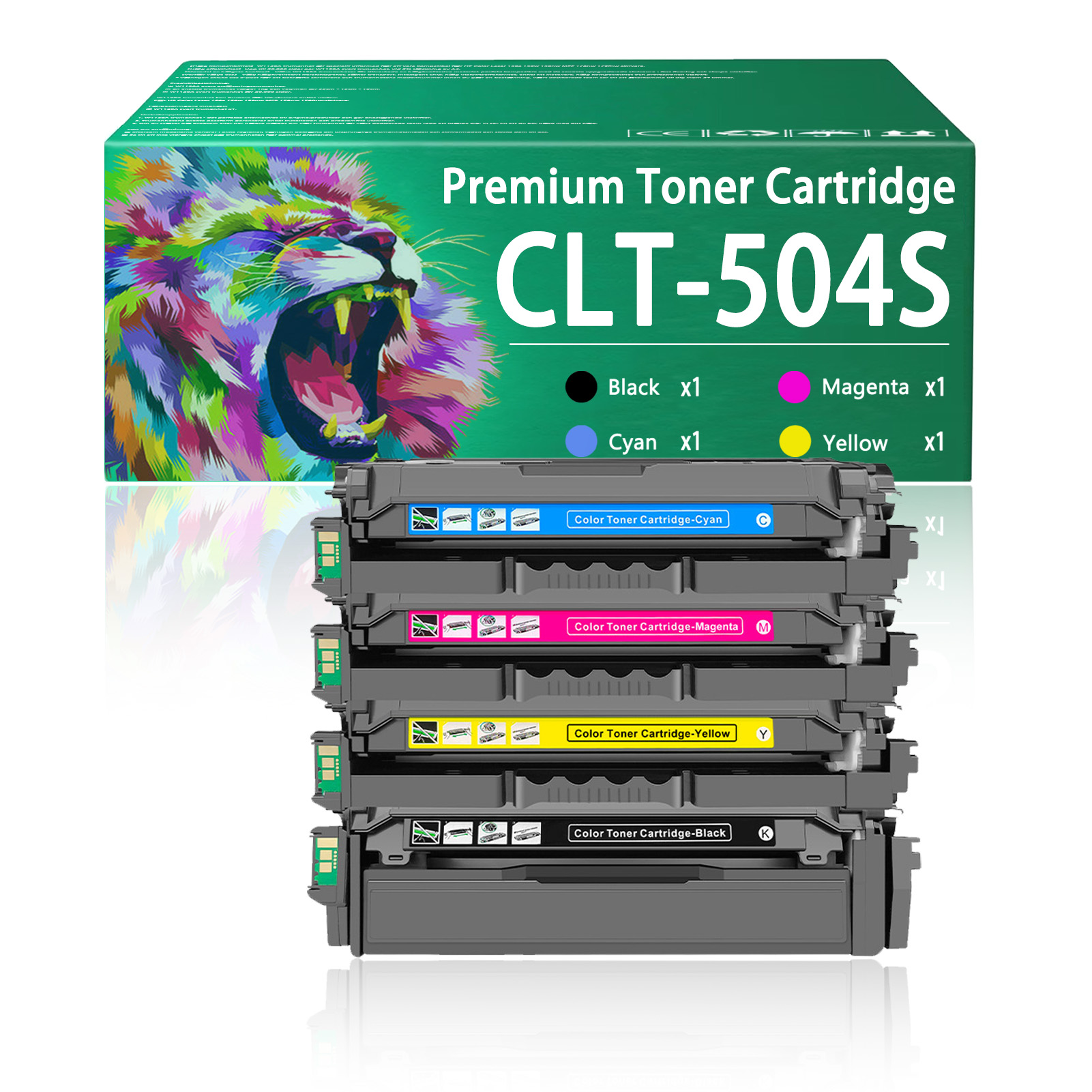 For Samsung CLT-504S CLT-K504S CLT-C504S CLT-M504S CLT-Y504S Toner Cartridge Work For Samsung CLP-415N CLP-415NW CLP-470 CLP-475 CLX-4195 CLX-4195N CLX-4195FN CLX-4195FW Xpress SL-C1810W SL-C1860FW Printer