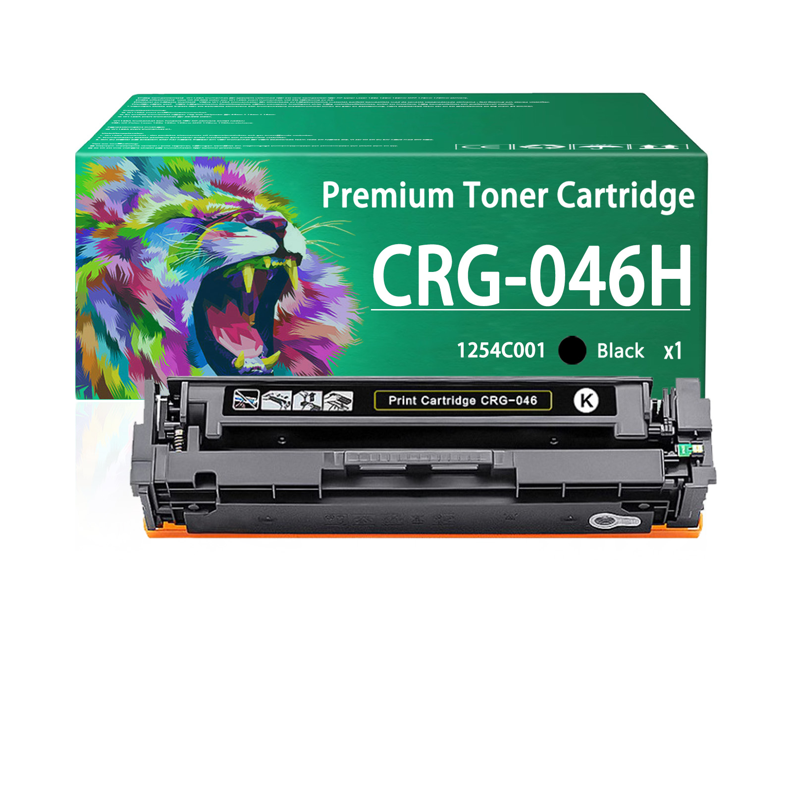 For Canon CRG046H 046H CRG-046H Toner Cartridge Work for Canon imageCLASS LBP654Cdw MF731Cdw MF733Cdw MF735Cdw Printers