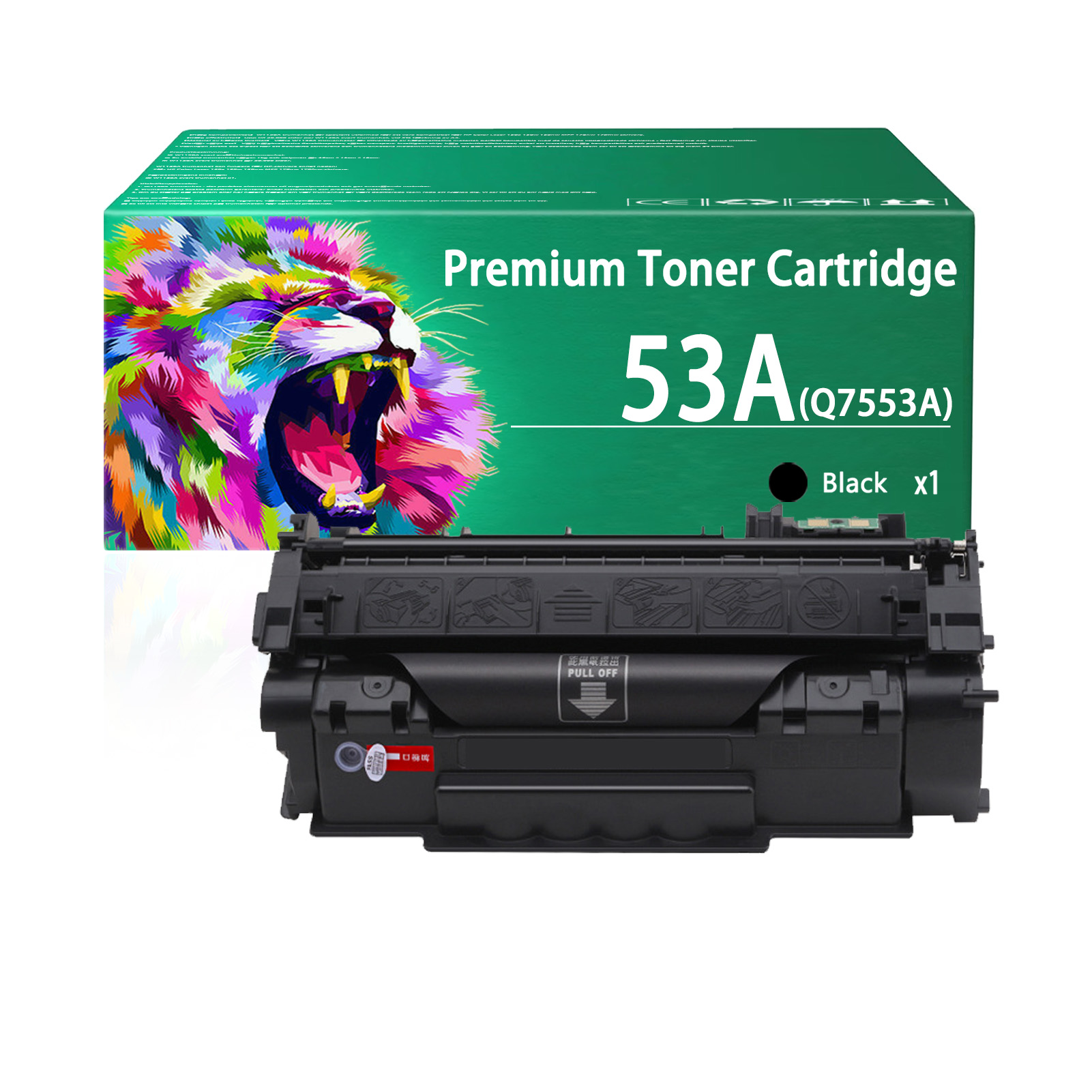 For HP 53A Q7553A Toner Cartridges Work For HP LaserJet P2015 P2015x P2015d P2015n P2015dn P2014 P2014n MFP M2727 M2727nfs M2727nf Printers