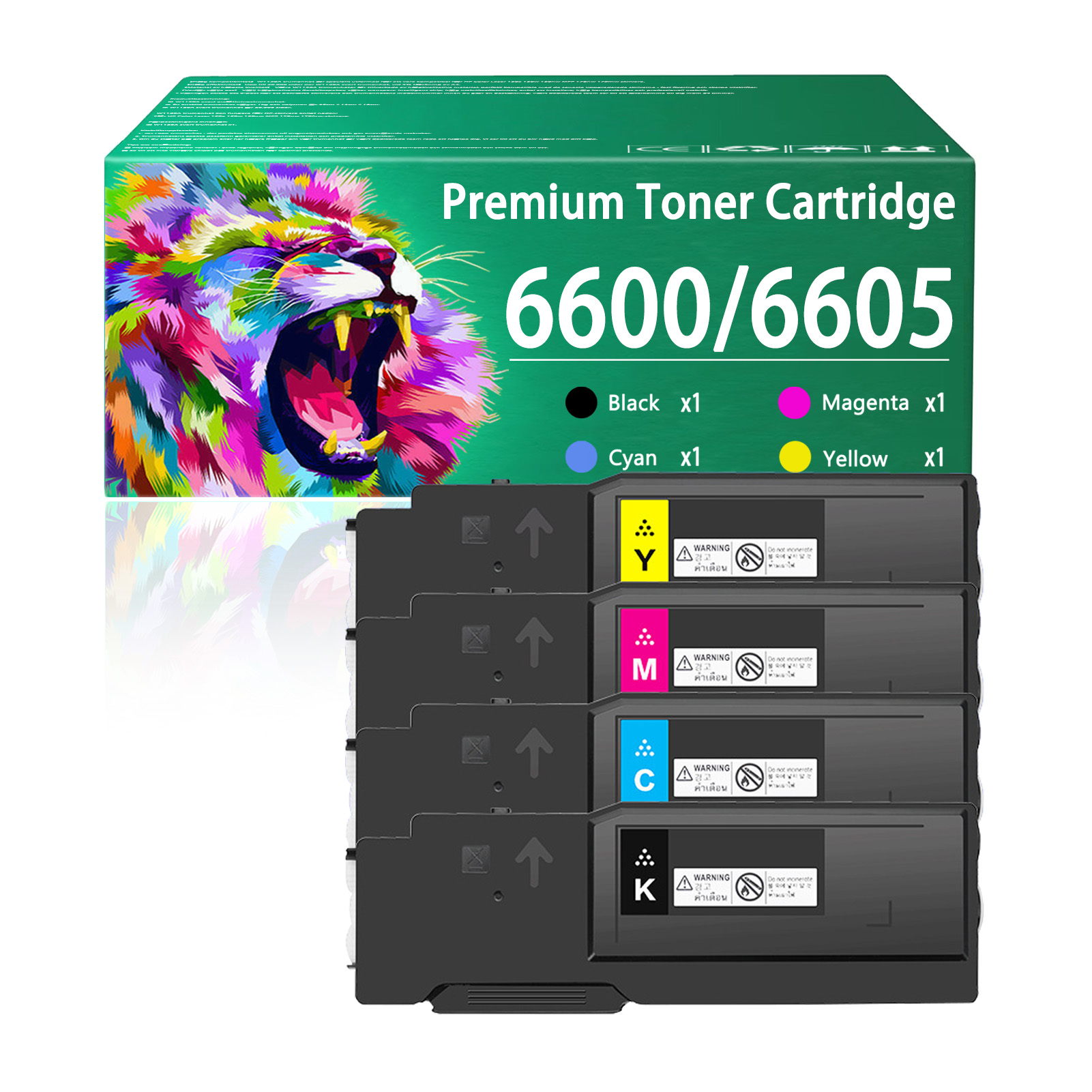 For Xerox 6655 106R02248 106R02245 106R02246 106R02247 Toner Cartridge Work For Xerox Phaser 6600 6600N 6600DN WorkCentre 6605N 6605DN Printers
