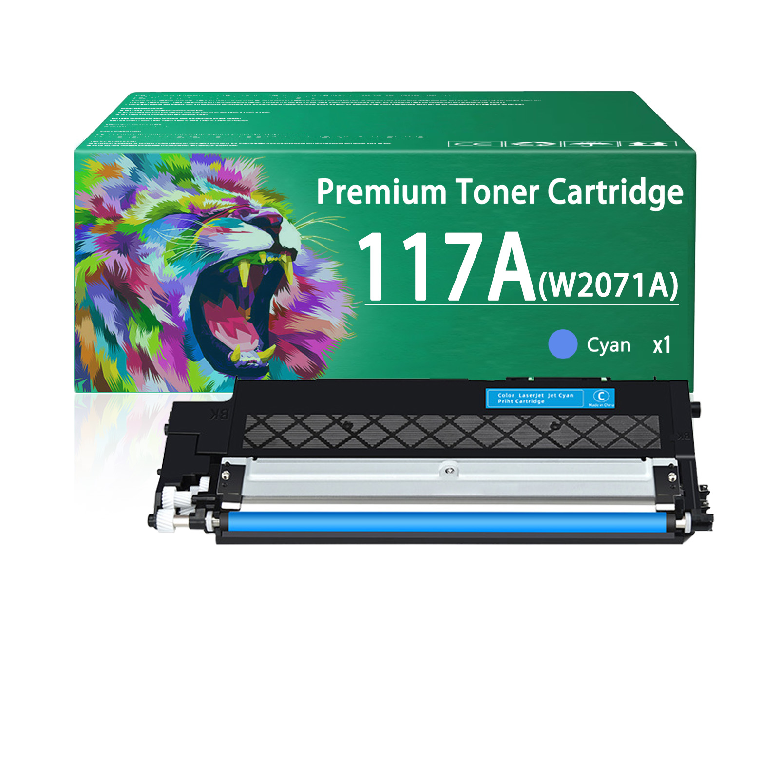 For HP 117A W2070A W2071A W2072A W2073A Toner Cartridge Work for HP Color Laser MFP 150a 150nw 178nw 179fnw Printers