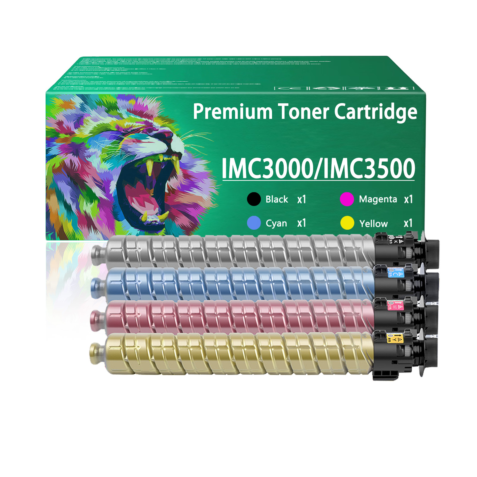 For Ricoh IM C3500 842251 842254 842253 842252 Toner Cartridge Work For Ricoh Aficio Savin Lanier IM C3000 IM C3500 Printers