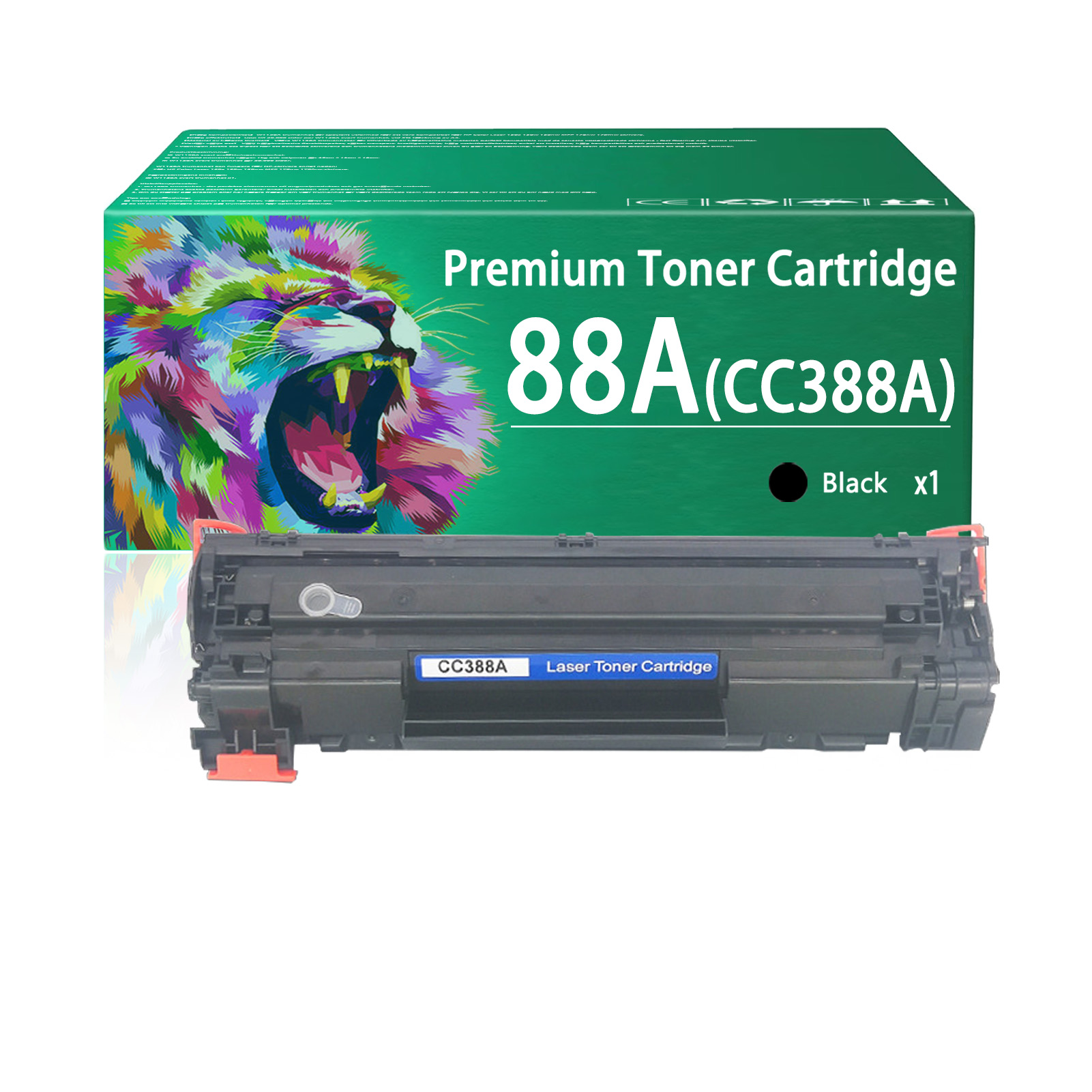 For HP 88A CC388A Toner Cartridges Work for HP LaserJet Pro M1136 M1139 M1213nf M1216nfh M226n M128fw M126a M202d M202dw M226dw M226dn 126nw Printer