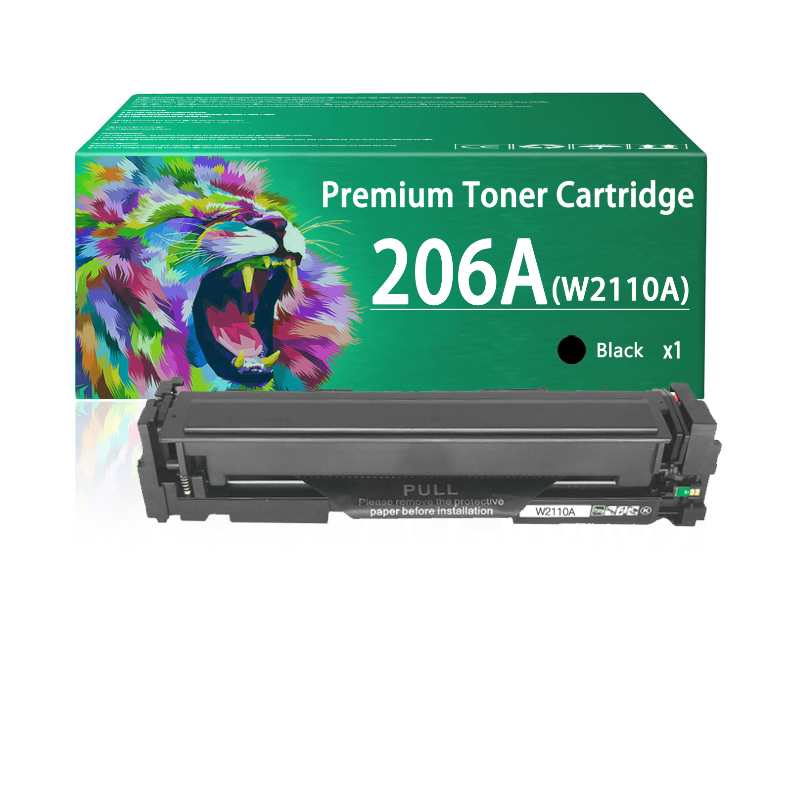 For HP 206A W2210A W2211A W2212A W2213A Toner Cartridge Work for HP LaserJet Pro M155a M155nw M155dw M182nw M182n M183fw M183rw M183fdw Printers