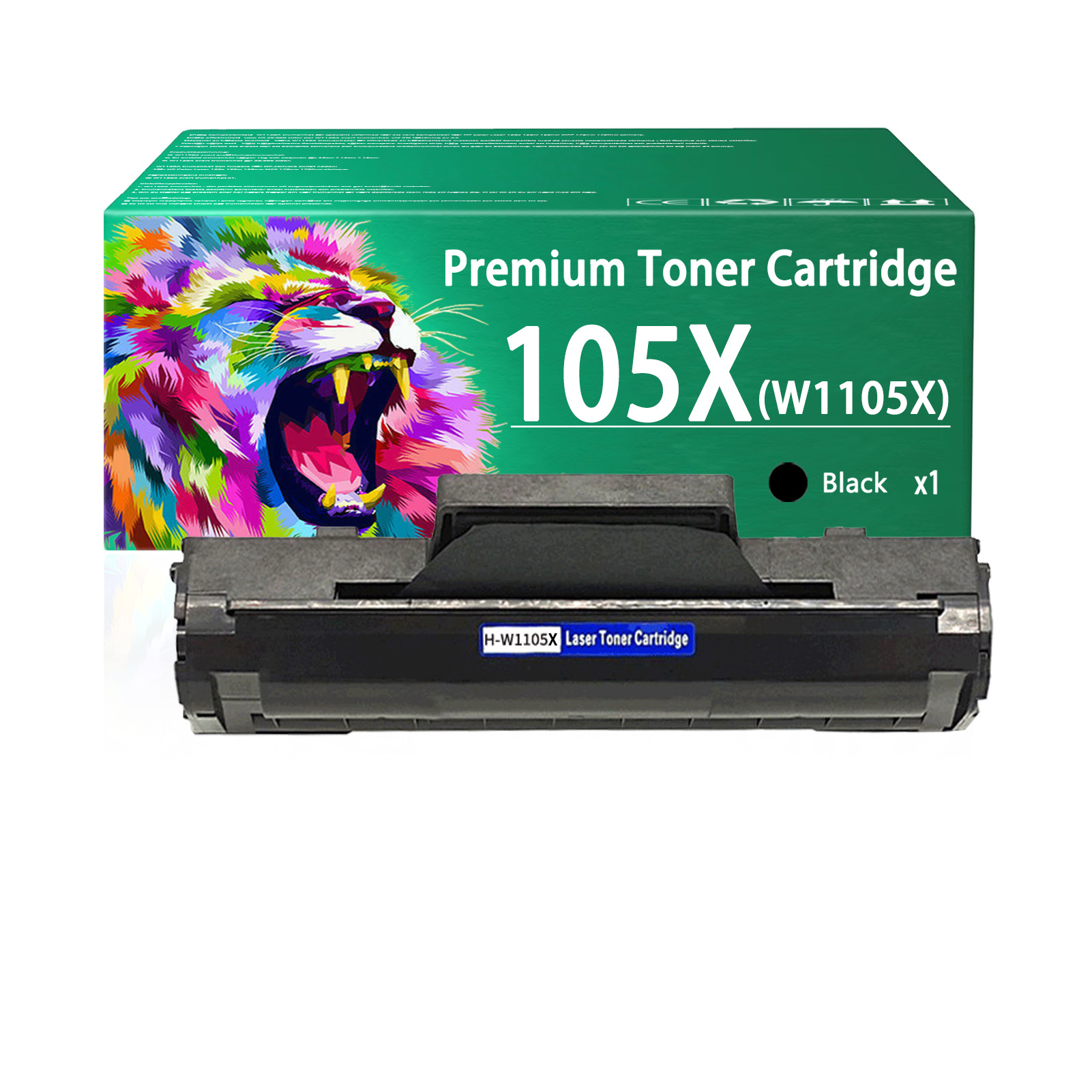 For HP 105X W1105X Toner Cartridges Work For HP Laser MFP 107a 107w 135a 135w 137fnw Printers