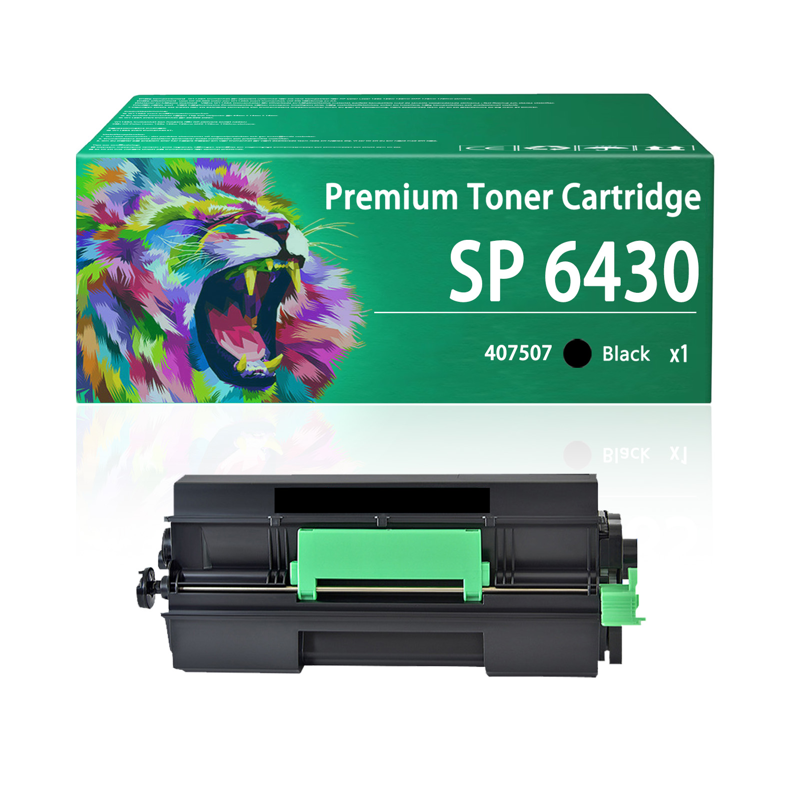 For Ricoh SP 6430A 407507 Toner Cartridges Work For Ricoh SP 6430 6430DN Printers
