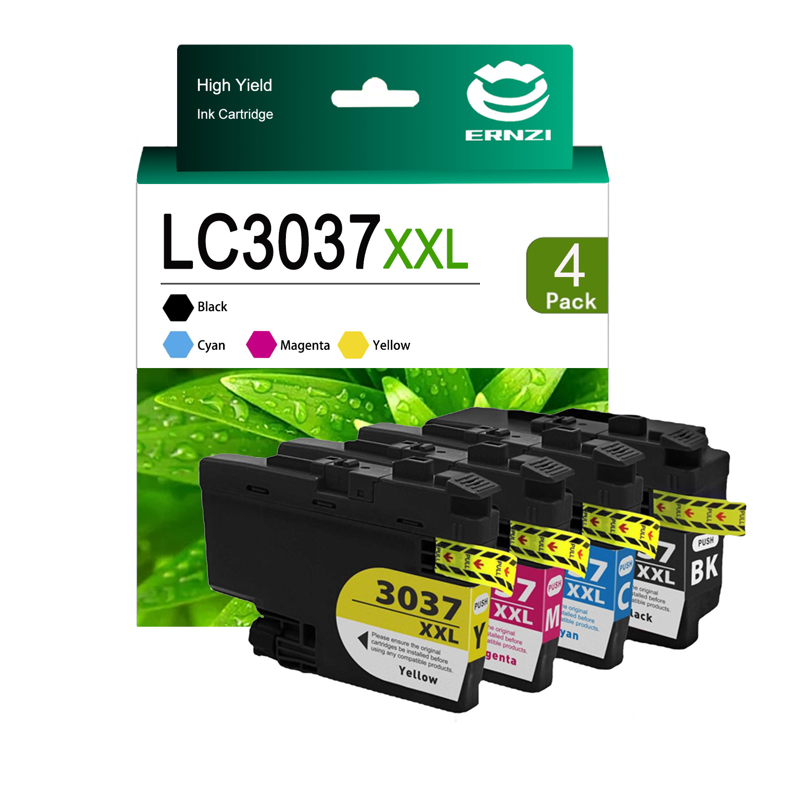 For Brother LC3037XXL Ink Cartridge Work For Brother MFC-J5845DW MFC-J5845DWXL MFC-J5945DW MFC-J6545DW MFC-J6945DW Printers