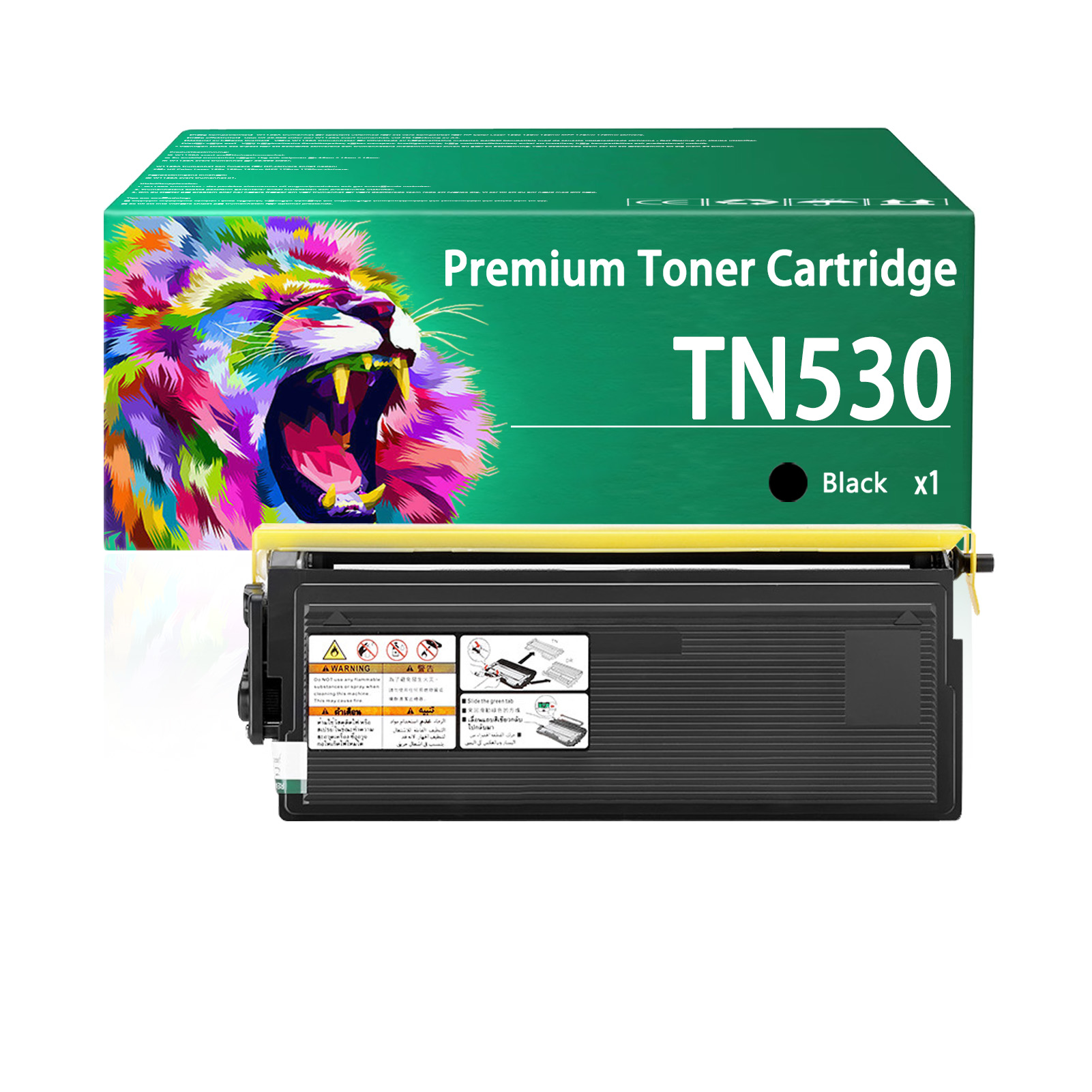 For TN530 Toner Cartridges Work For Brother DCP-8020 DCP-8025D MFC-8420 MFC-8820D MFC-8820DN MFC-8820X HL-1650 HL-1650N HL-1650N HL-PLUS HL-1670N HL-1850 HL-1870N HL-5030 HL-5040 HL-5050 HL-5050N HL-5070N HL-8420 Printers