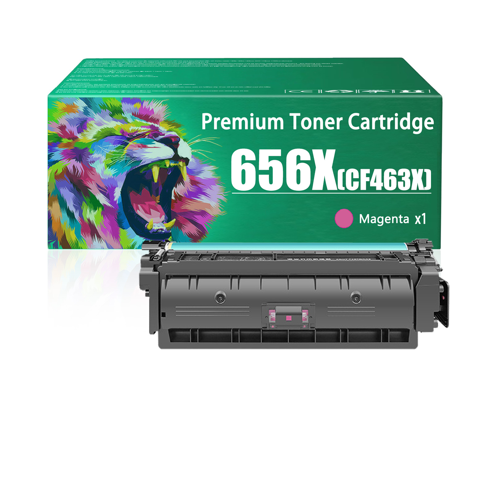 For HP 656X CF460X CF461X CF463X CF462X Toner Cartridge Work for HP Color LaserJet Enterprise M652n M652dn M653dn M653x Printers