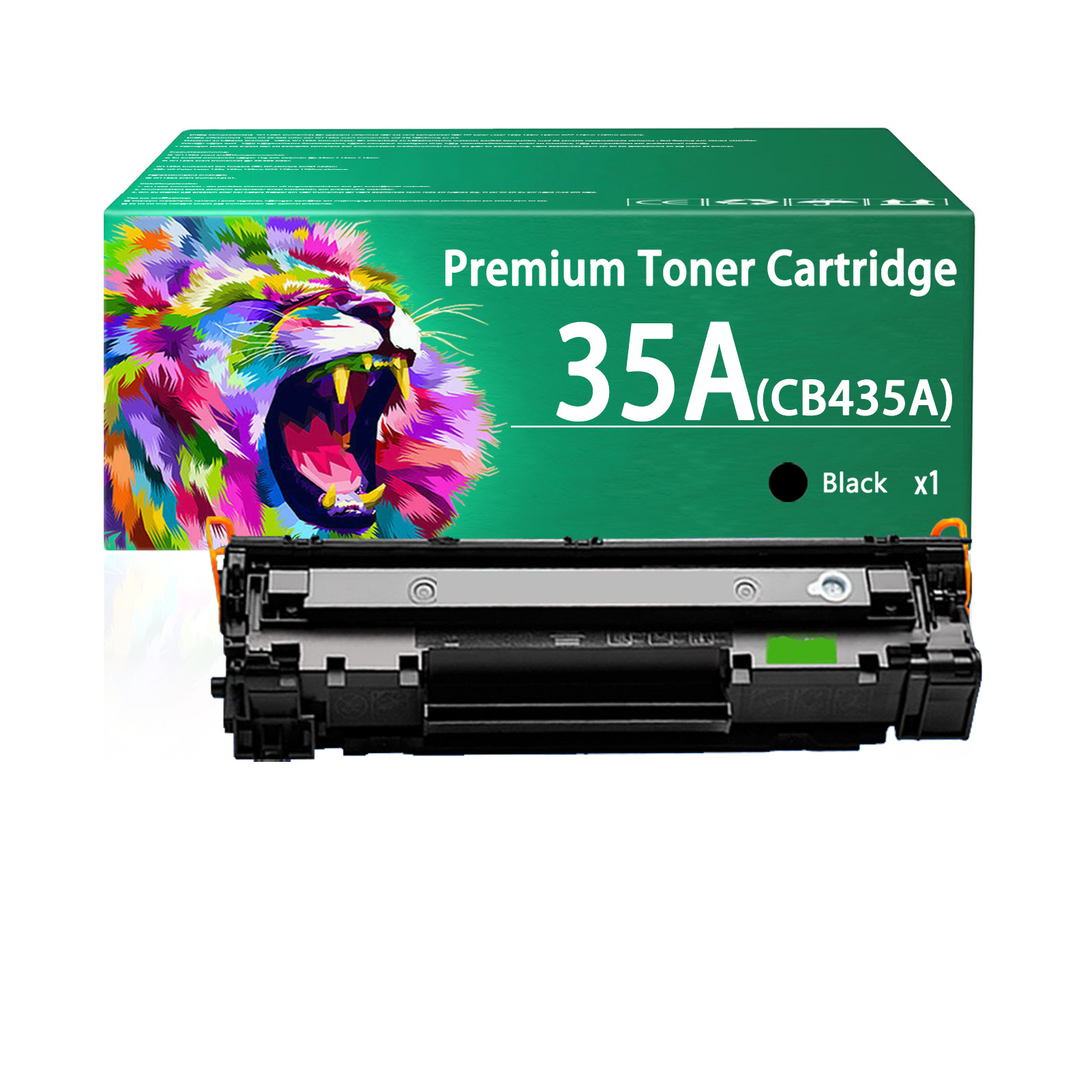 For HP 35A CB435A Toner Cartridges Work For HP LaserJet P1002 P1003 P1004 P1005 P1006 P1009 P1102 P1102w Printers