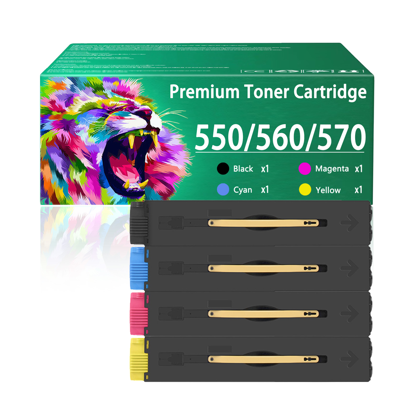 For Xerox 7500 006R01525 006R01528 006R01527 006R01526 Toner Cartridge Work For Xerox Color 550 560 570 Printers