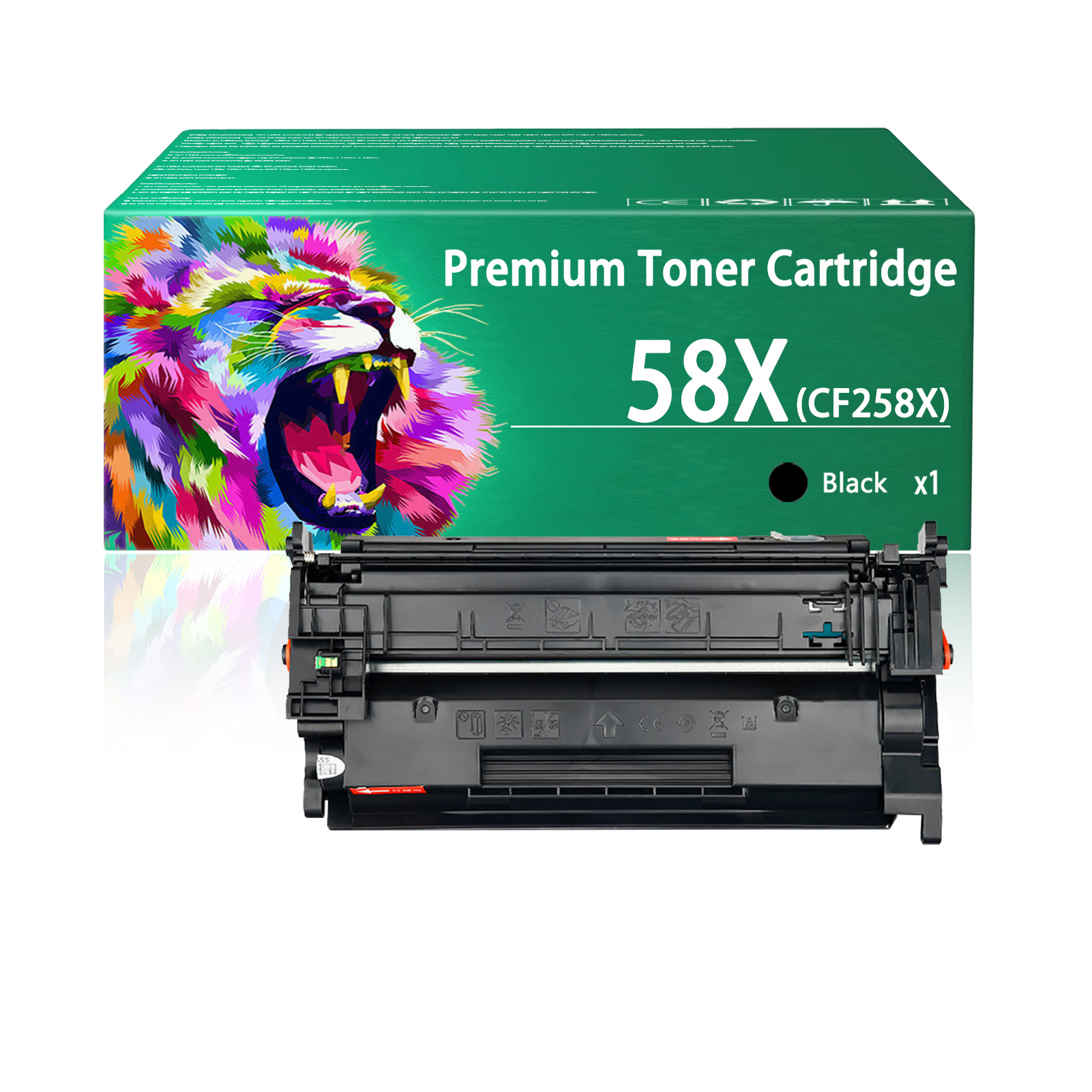 For HP 58X CF258X Toner Cartridges Work For HP LaserJet Pro M404dn M404dw M404n MFP M428dw M428fdn M428fdw Enterprise M406dn MFP M430f Printers