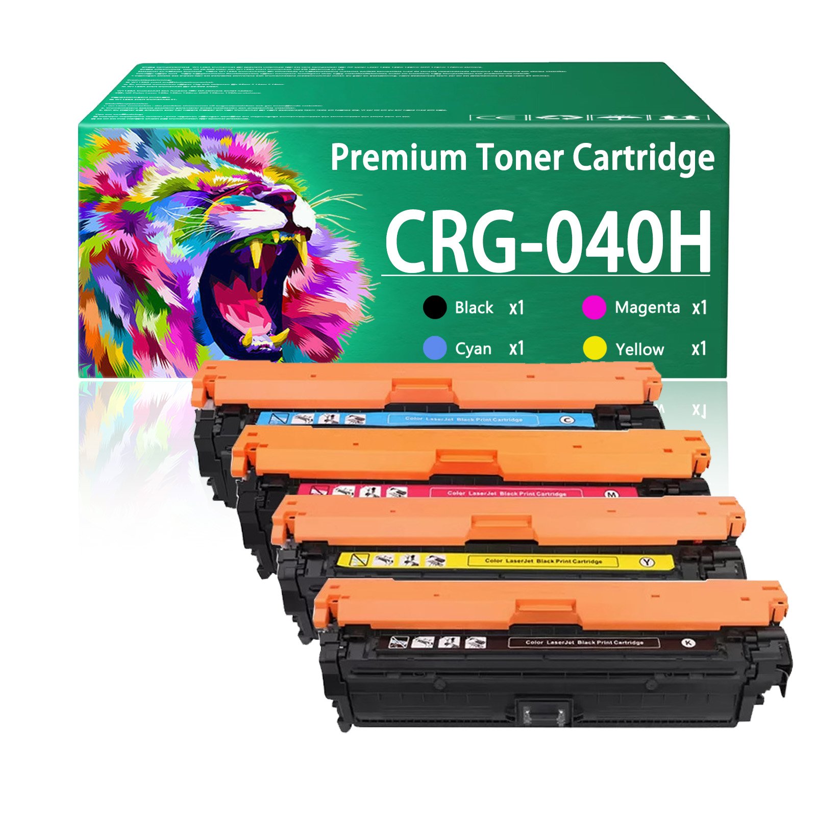 For Canon CRG040H 040H CRG-040H Toner Cartridge Work for Canon LBP712Cdn LBP710Cx LBP712Cx LBP712Ci Printers