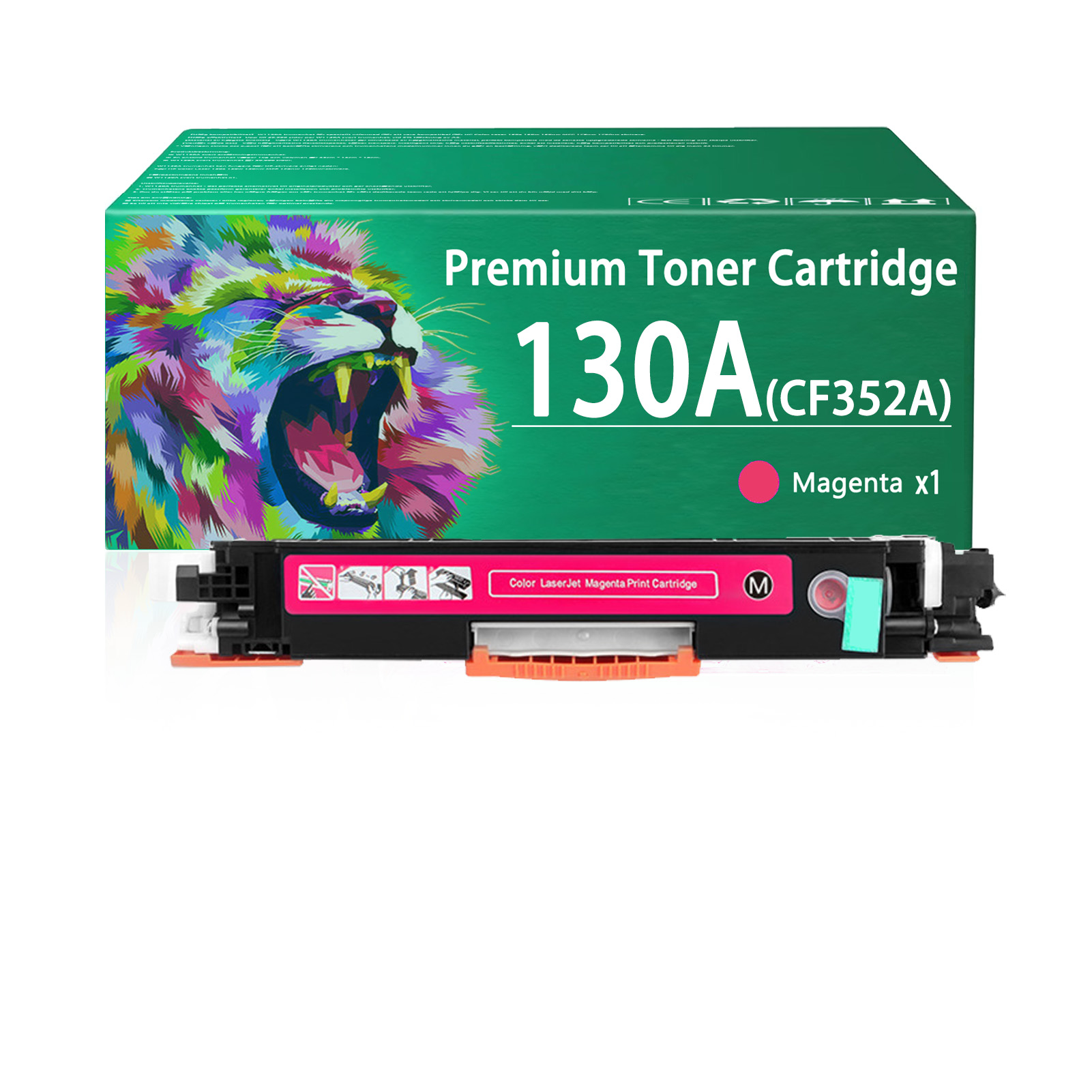 For HP 130A CF350A CF351A CF352A CF353A Toner Cartridges Work for HP Laseret 200 Color MFP M175nw M175a M175b M175c M175e Printers