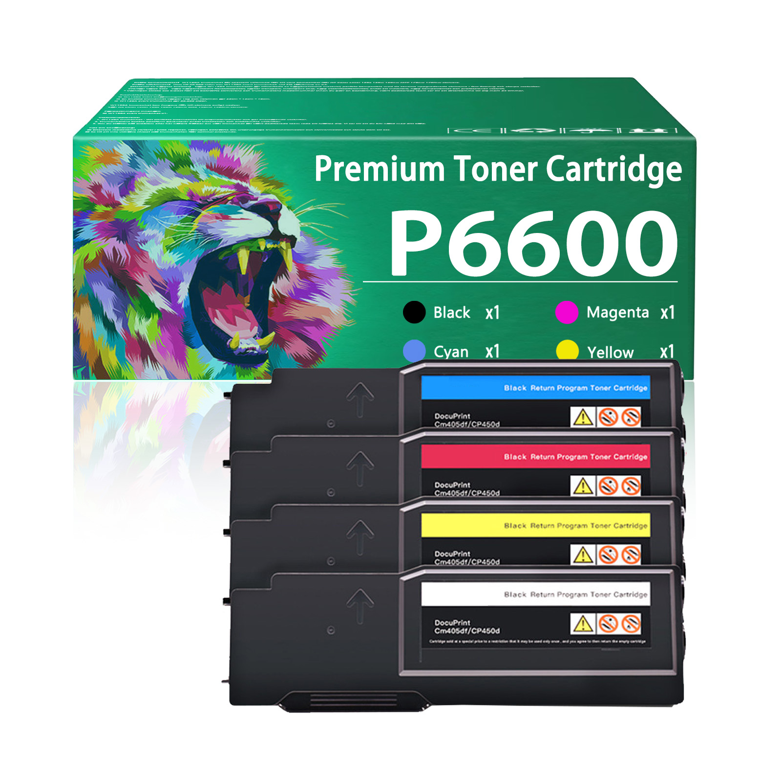 For Xerox 6655 106R02236 106R02233 106R02234 106R02235 Toner Cartridge Work For Xerox Phaser 6600 6600N 6600DN WorkCentre 6605N 6605DN Printers