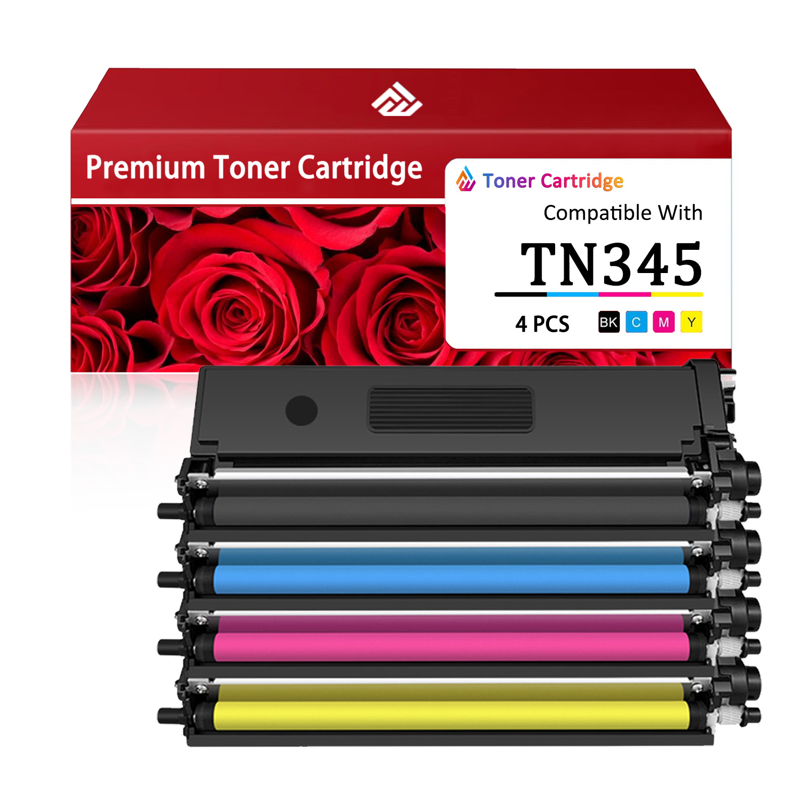 For TN315 Toner Cartridge Work For Brother HL-4150CDN HL-4570CDW HL-4570CDWT MFC-9465CDN DCP-9270CDN DCP-9055CDN Printers