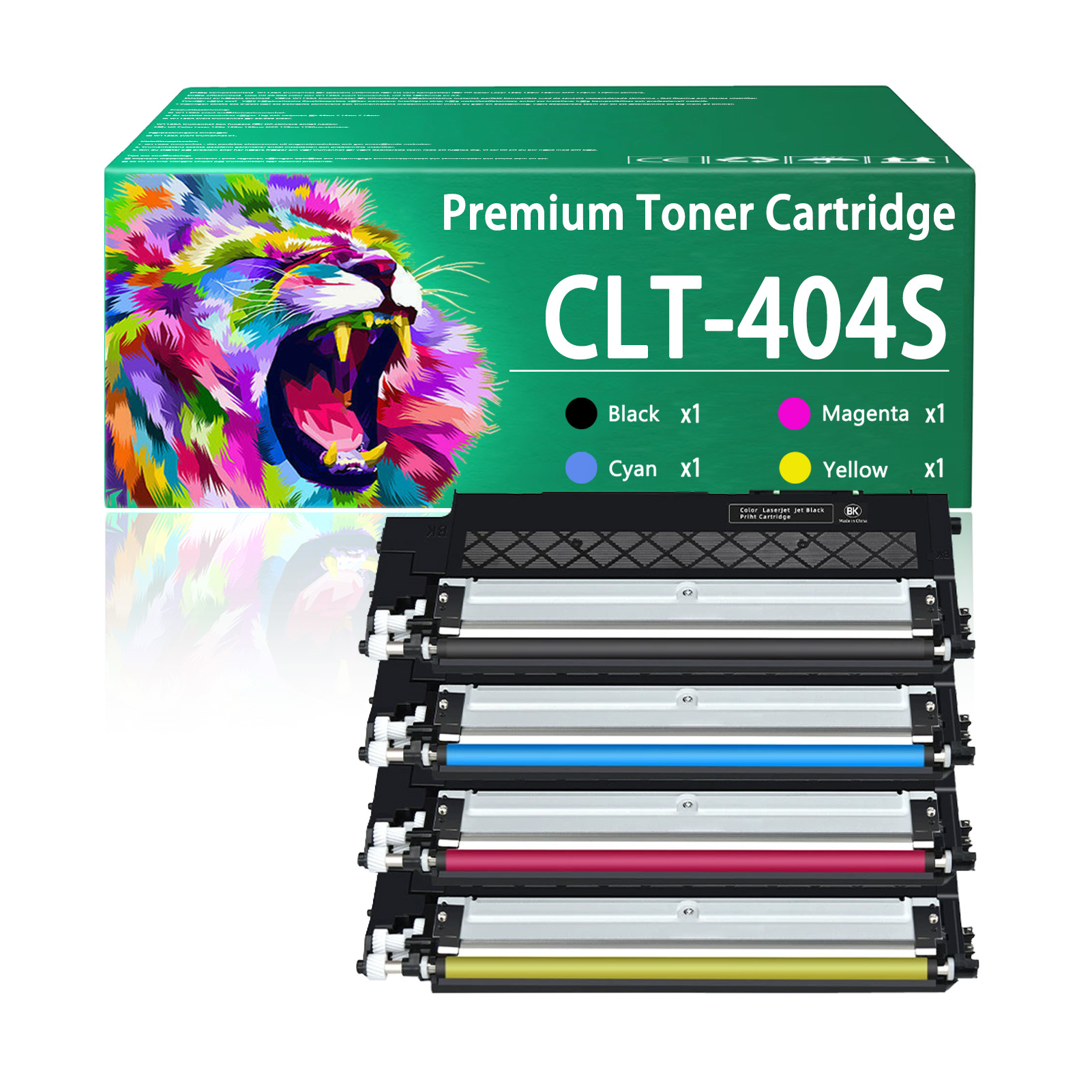 For Samsung CLT-404S CLT-K404S CLT-C404S CLT-M404S CLT-Y404S Toner Cartridge Work For Samsung Xpress SL-C430W SL-C480FW SL-C480W SL-C480FN SL-C430 SL-C480 Printers