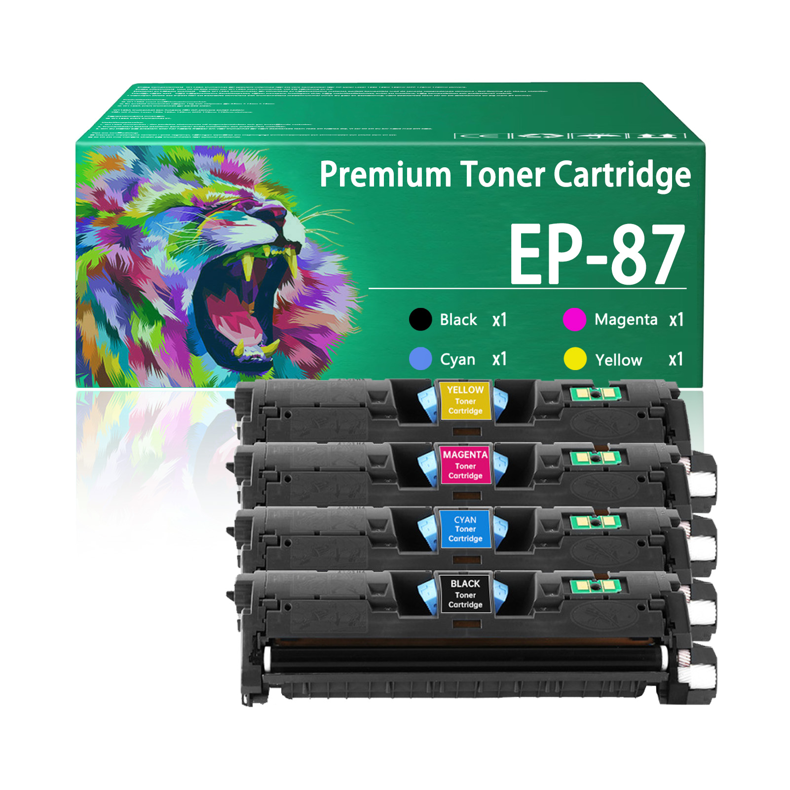 For Canon EP87 EP-87 Toner Cartridge Work for Canon Color imageCLASS MF8170c MF8180c LBP2410 LBP2410c LBP2410CN LBP2410N Printers
