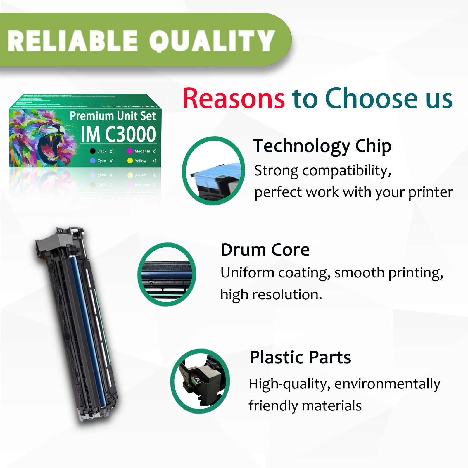 For Ricoh IM C3000 IMC3000 Imaging Unit Work For Ricoh IM C3000 IM C3500 Printers