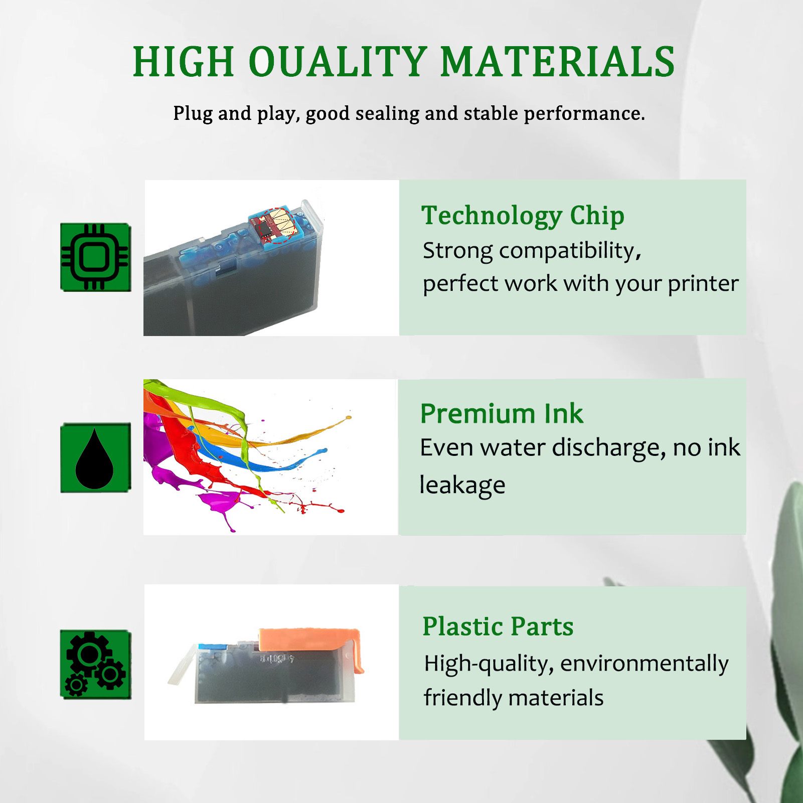 For HP 910XL Ink Cartridges Work for HP DESKJET INK ADVANTAGE 1115 1118 2135 2138 2675 2676 2677 2678 3635 3636 Printers