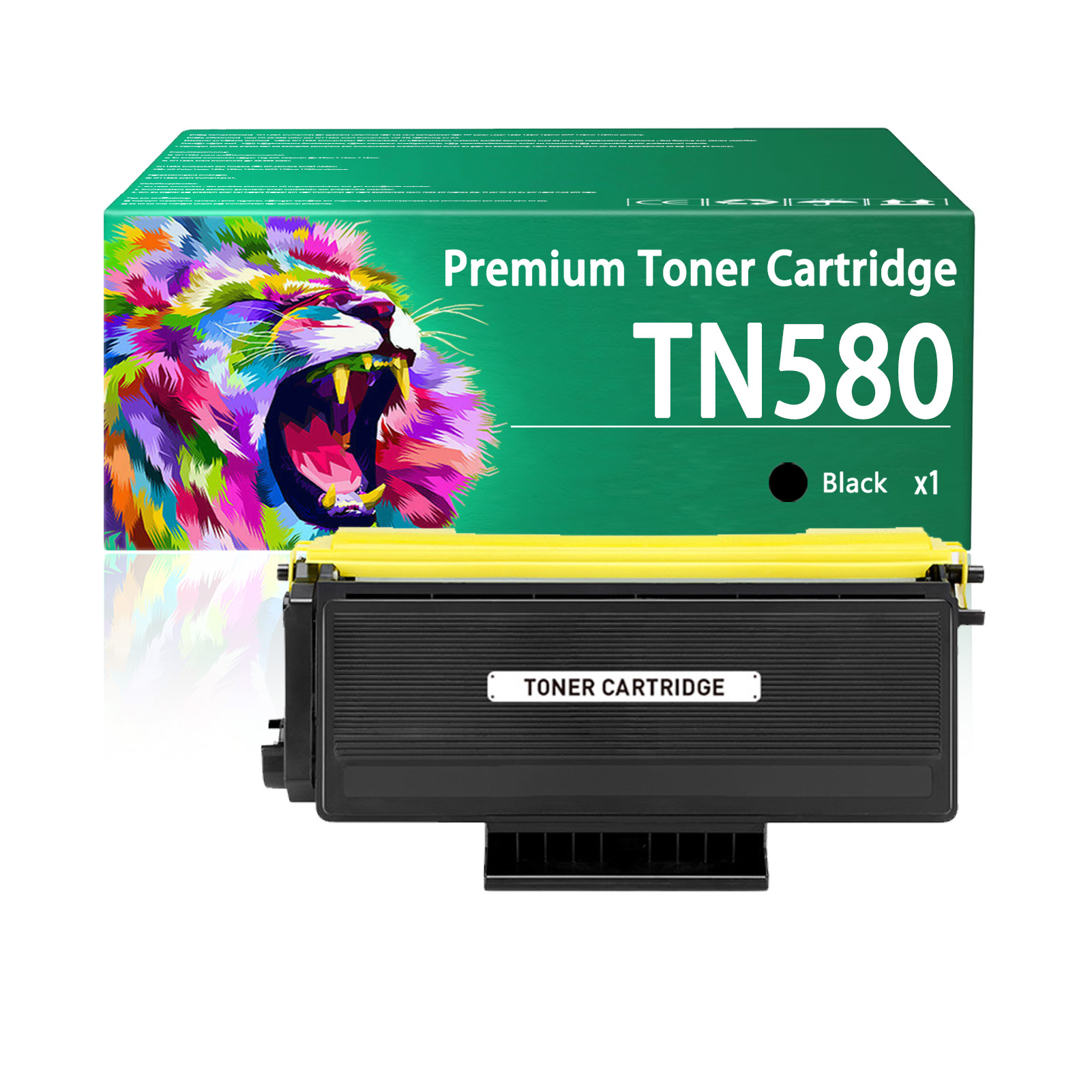 For TN580 Toner Cartridges Work For Brother DCP-B7500D B7520DW HL-B2050 B2000D B2080DW MFC-B7720DN MFC-B7700D MFCB7715DW DCP-B7535DW Printers