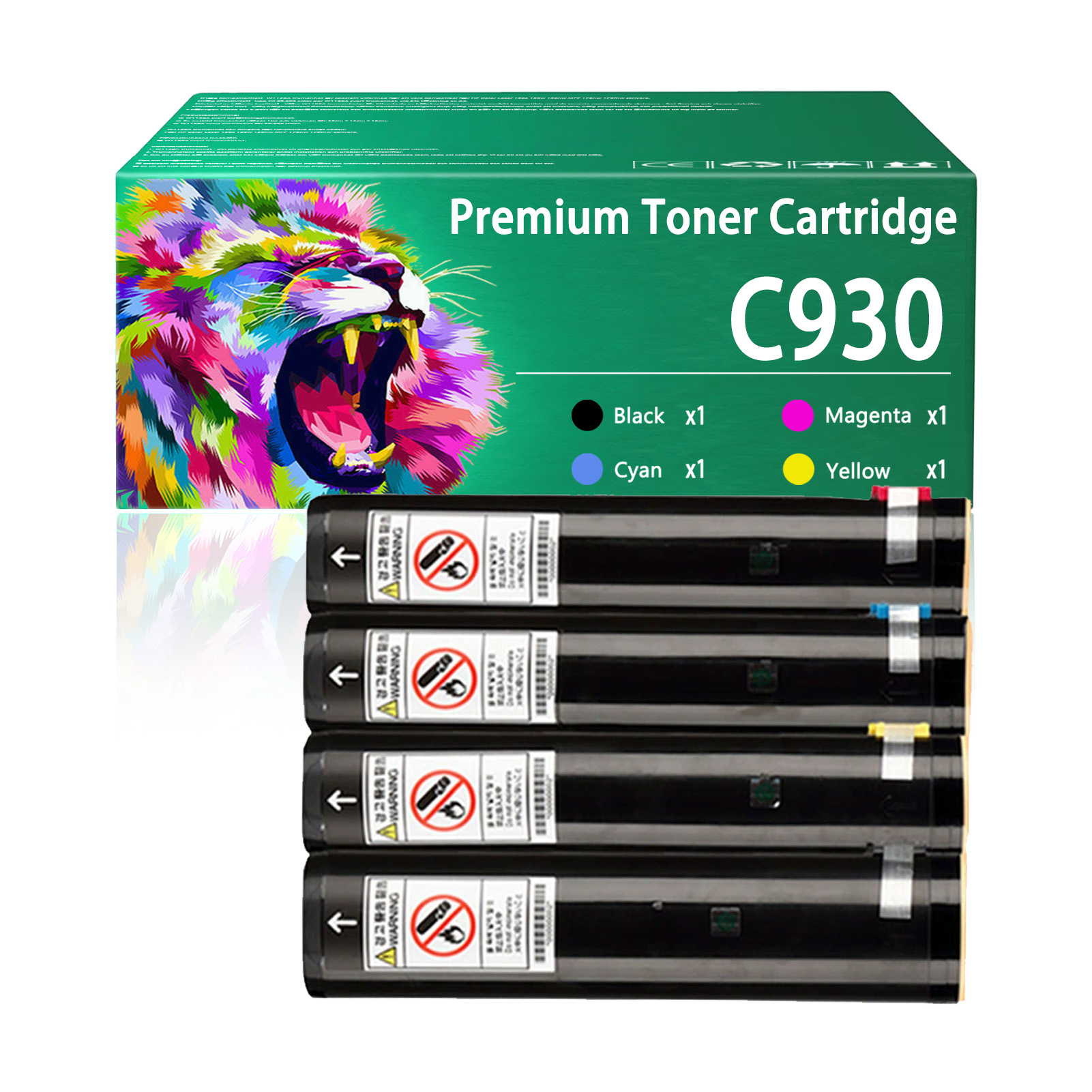 For Lexmark C935 C930H2KG C930H2CG C930H2MG C930H2YG Toner Cartridge Work For Lexmark C935dn C935dtn C935dttn C935hdn Printers