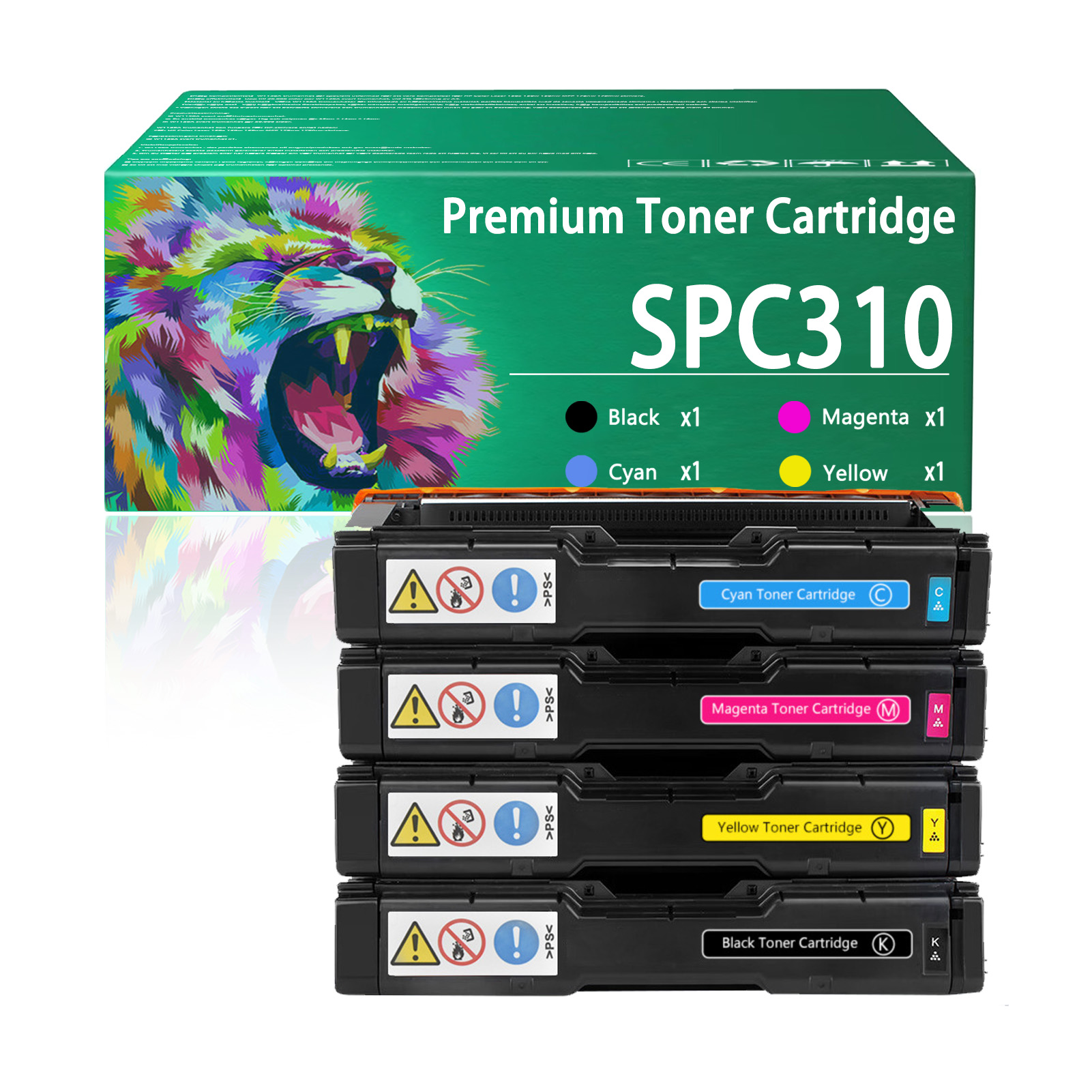 For Ricoh SP C310A 406344 406345 406346 406347 Toner Cartridge Work For Ricoh SP C231N SP C231SF SP C232DN SP C232SF SP C242DN SP C242SF SP C310 SP C311N SP C312DN SP C320DN SP C340DN Printers