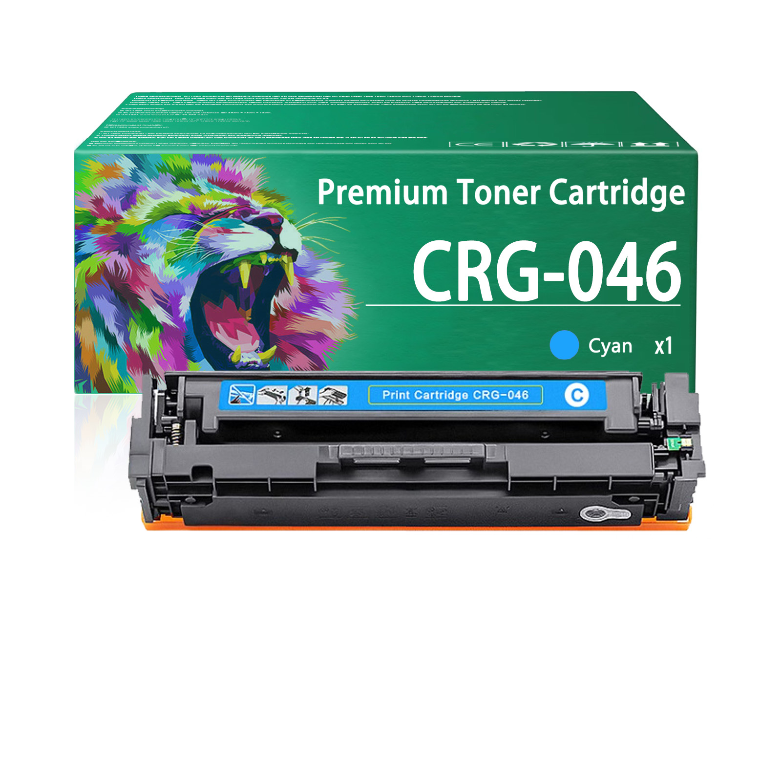 For Canon CRG046 046 CRG-046 Toner Cartridge Work for Canon imageCLASS LBP654Cdw MF731Cdw MF733Cdw MF735Cdw Printers