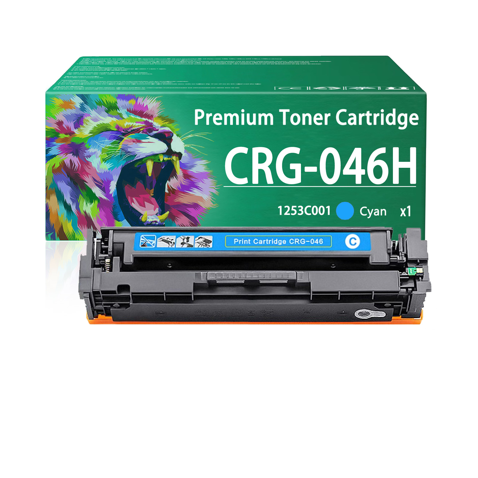 For Canon CRG046H 046H CRG-046H Toner Cartridge Work for Canon imageCLASS LBP654Cdw MF731Cdw MF733Cdw MF735Cdw Printers