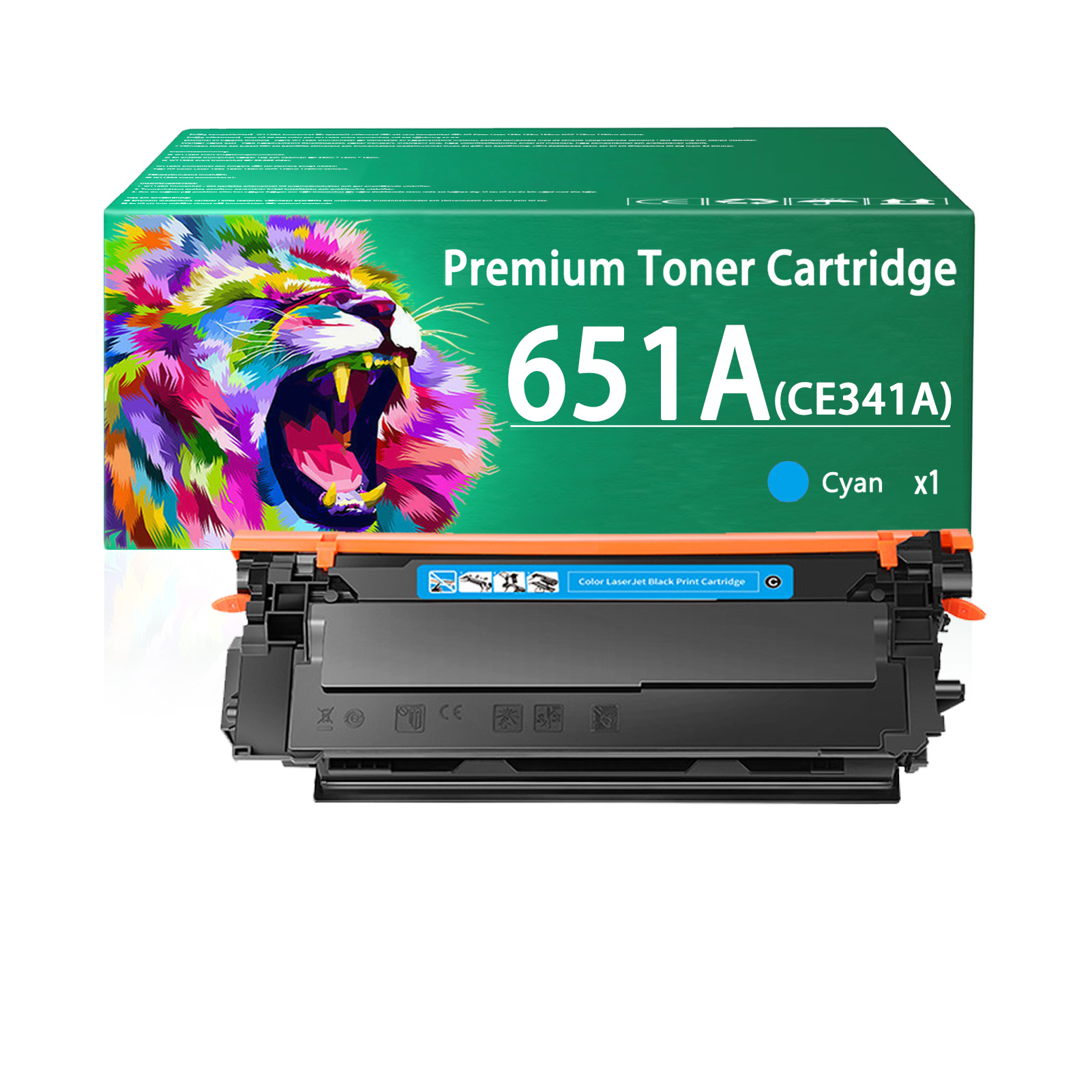 For HP 651A CE340A CE341A CE343A CE342A Toner Cartridge Work for HP LaserJet Enterprise 700 Color M775dn M775f M775z M775z+ Printer