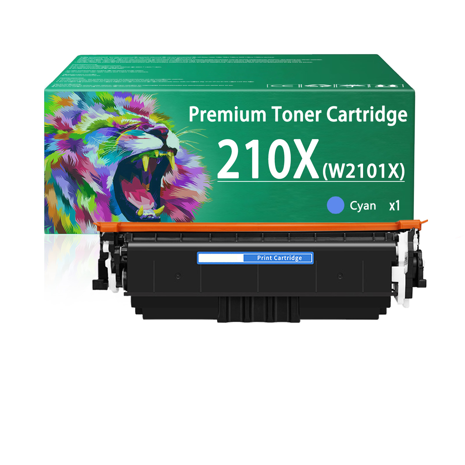 For HP 210X W2100X W2101X W2102X W2103X Toner Cartridge Work for HP Color LaserJet Pro 4201dn 4201dw MFP 4301fdn 4301fdw Printers