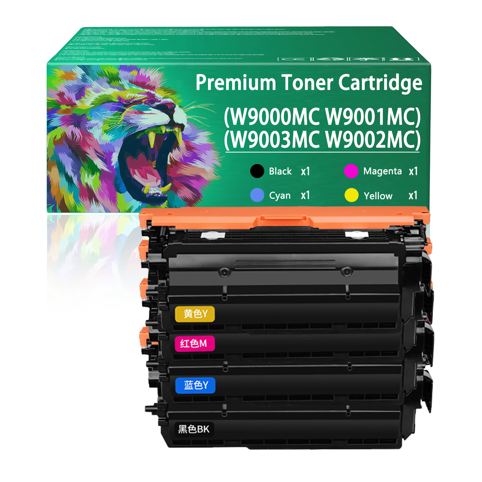 For HP W9220MC W9221MC W9223MC W9222MC Toner Cartridge Work for HP Color LaserJet Managed MFP E78223dn E78228dn Printers