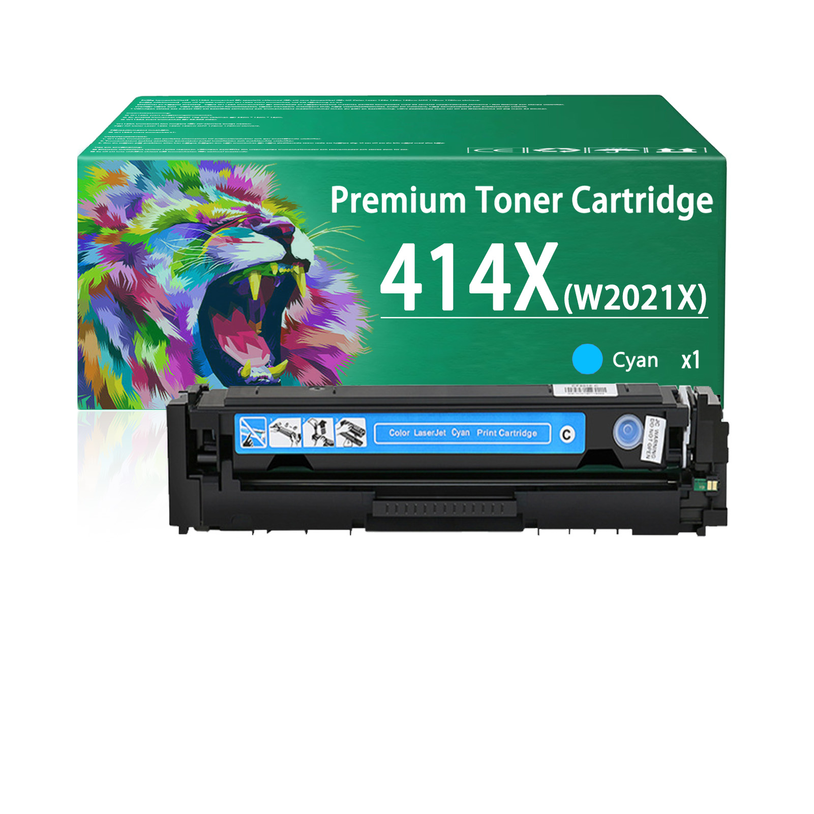 For HP 414X W2020X W2021X W2023X W2022X Toner Cartridge Work for HP Color LaserJet Pro MFP M479fdw M479fdn M454dw M454dn M454 M479 Printers