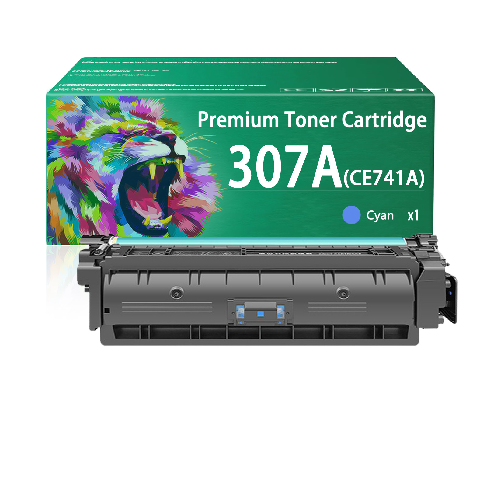 For HP 307A CE740A CE741A CE742A CE743A Toner Cartridge Work for HP Color LaserJet Professional CP5220 CP5225 CP5225n CP5225dn Printers