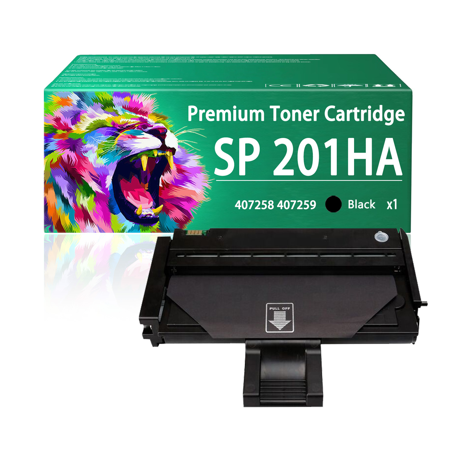 For Ricoh SP 201HA 407258 Toner Cartridges Work For Ricoh SP201Nw SP201N SP203S SP213Nw SP213SFNw SP213SNw SP204SF SP204SN SP204SFN SP204SFNw SP204SNw Printers