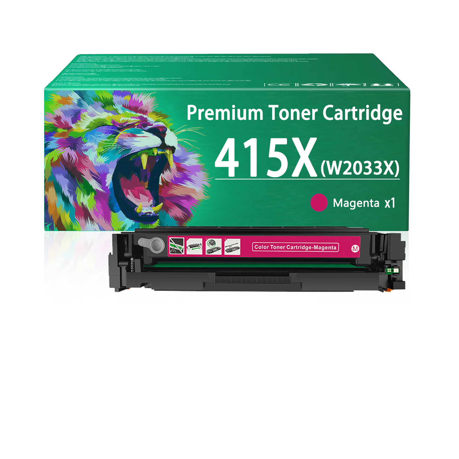 For HP 415X W2030X W2031X W2032X W2033X Toner Cartridge Work for HP LaserJet Pro M454dn M454dw M454nw MFP M479dw M479fdn M479fdw M479fnww Printers