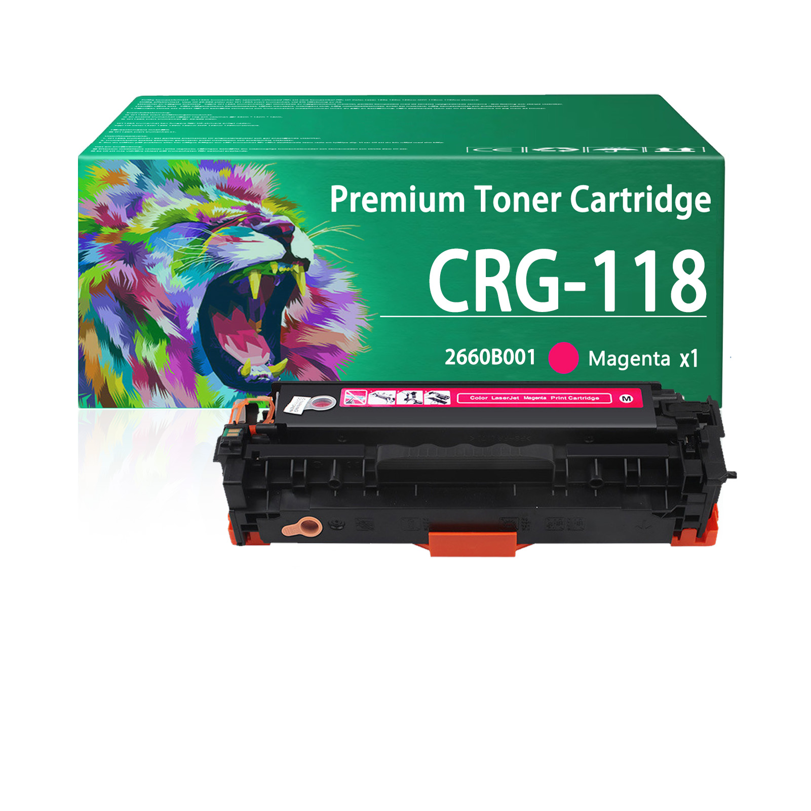 For Canon CRG118 118 CRG-118 Toner Cartridge Work for Canon Color imageCLASS MF8350Cdn MF8380Cdw MF8580Cdw MF726Cdw MF729Cdw MF726Cdw LBP7200Cdn LBP7660Cdn Printers
