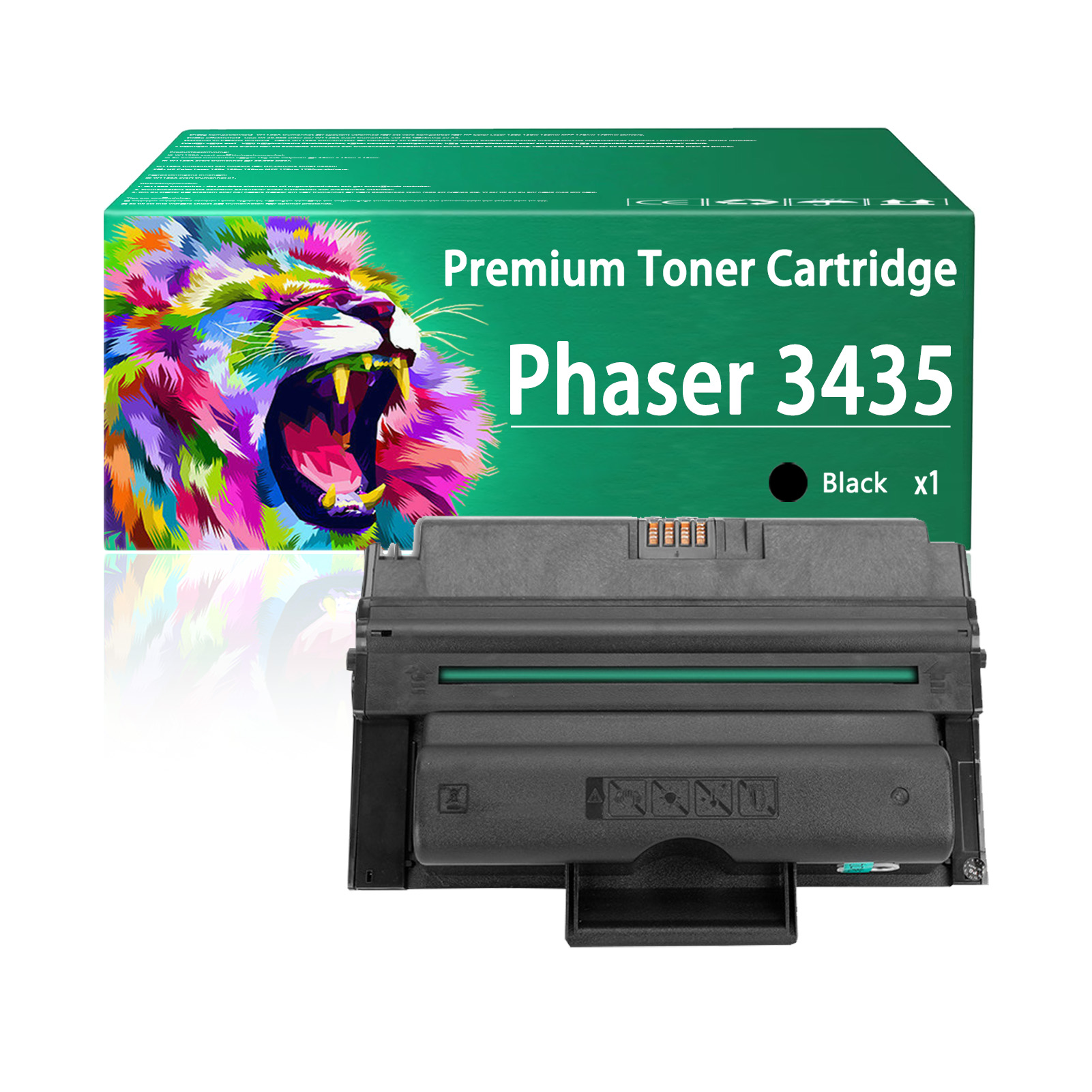 For Xerox 3435 106R01415 Toner Cartridges Work For Xerox Phaser 3435 3435DN Printers