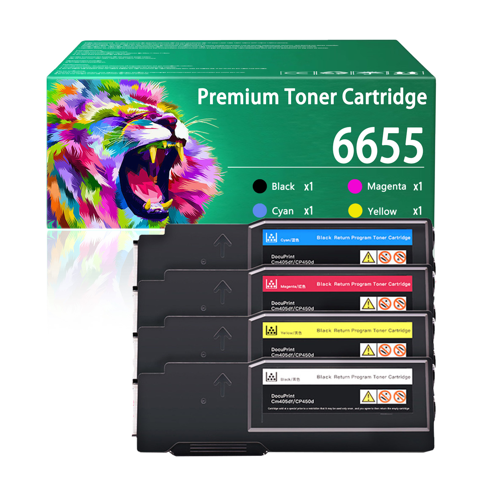 For Xerox 6655 106R02751 106R02748 106R02749 106R02750 Toner Cartridge Work For Xerox WorkCentre 6655 6655i Printers