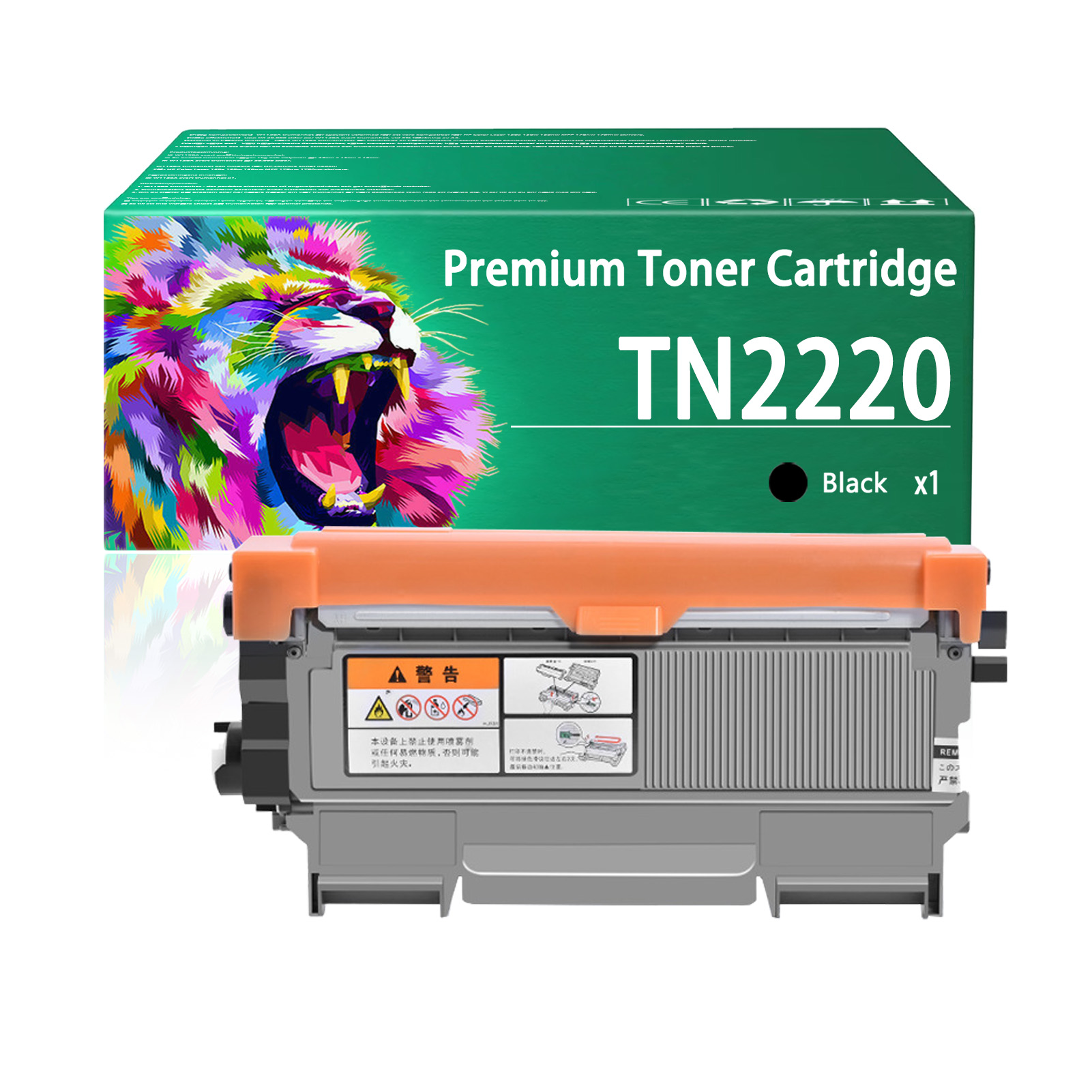For TN2220 Toner Cartridges Work For Brother HL-2220 HL-2230 HL-2240D HL-2242D HL-2250DN HL-2270DW HL-2275DW HL-2280DW MFC-7362N Printers
