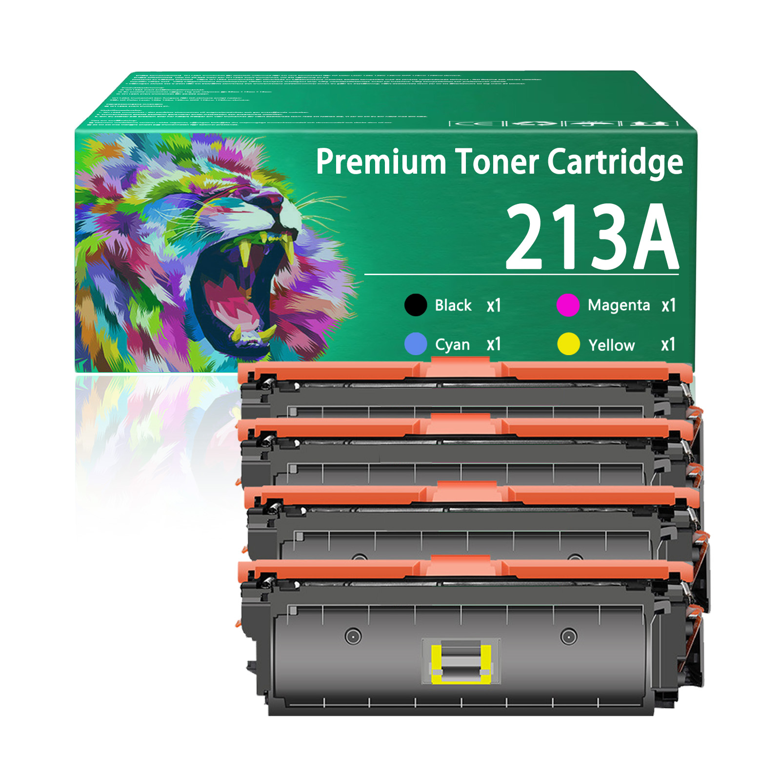 For HP 213A W2130A W2131A W2133A W2132A Toner Cartridge Work for HP Color LaserJet Enterprise 5700dn 5800dn 6700dn 6701dn 6800dn 6801dn Printers